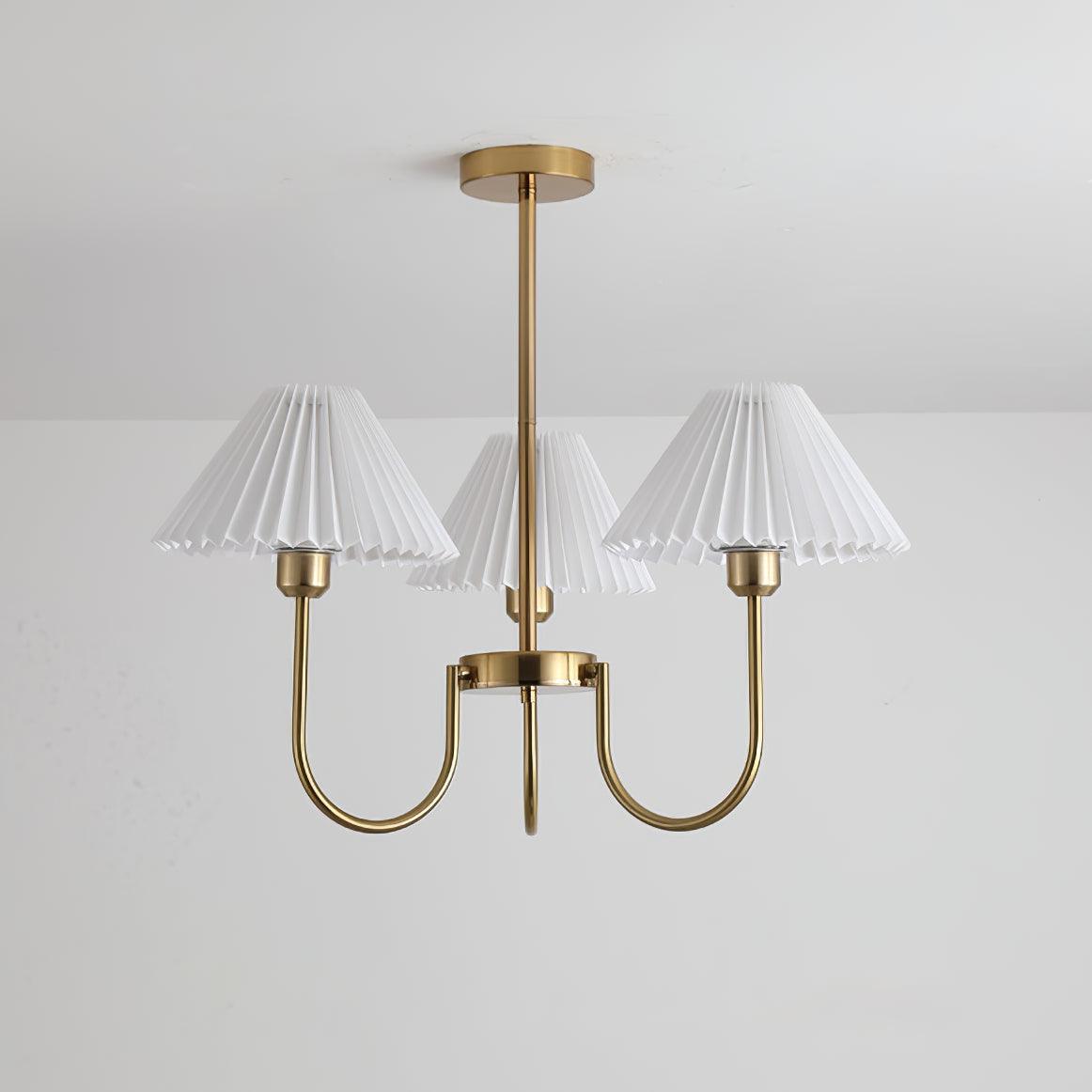 Lenore Pleated Chandelier - YIOSI