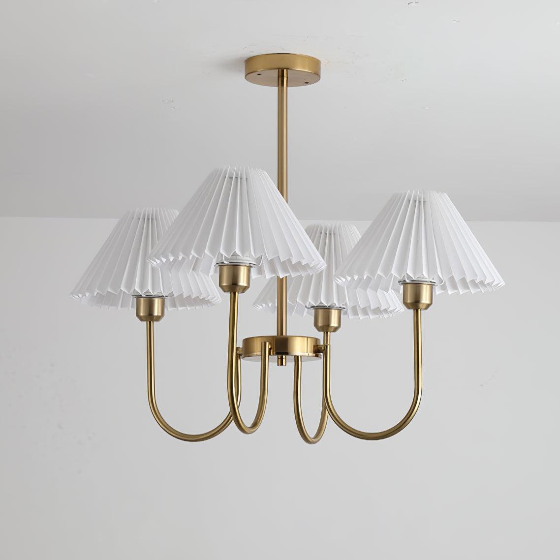 Lenore Pleated Chandelier - YIOSI