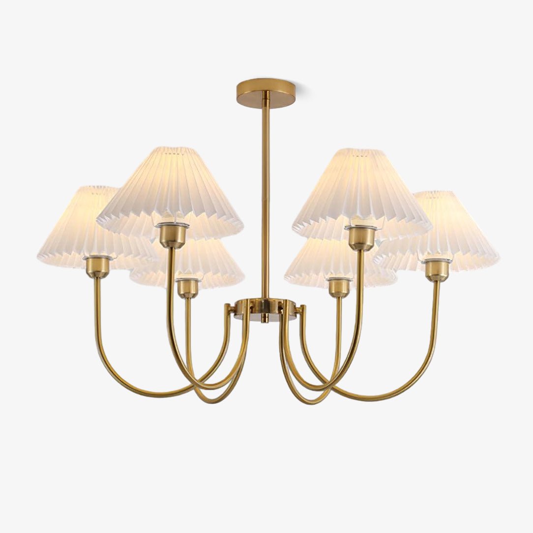 Lenore Pleated Chandelier - YIOSI