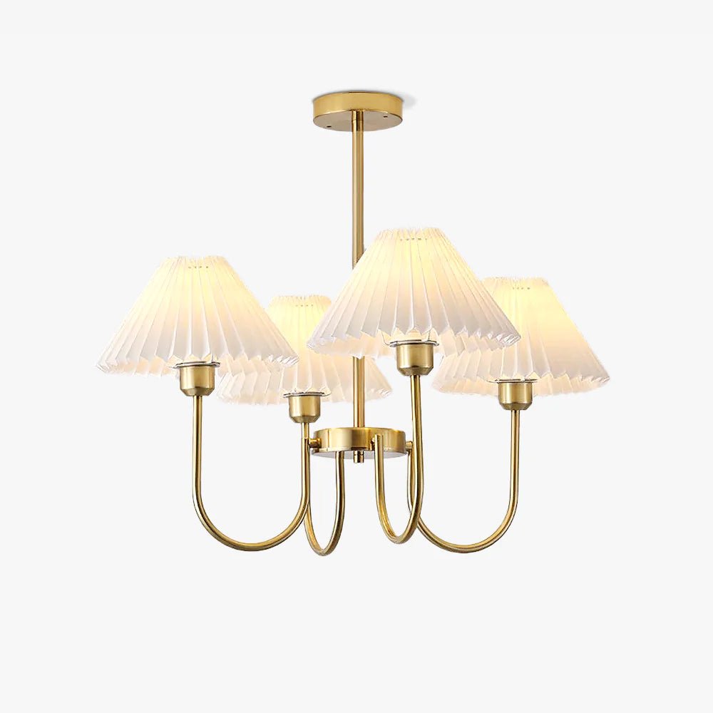 Lenore Pleated Chandelier - YIOSI