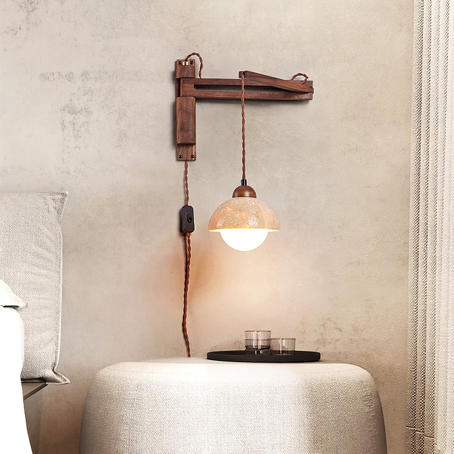 Ligno Arc Wall Lamp - YIOSI