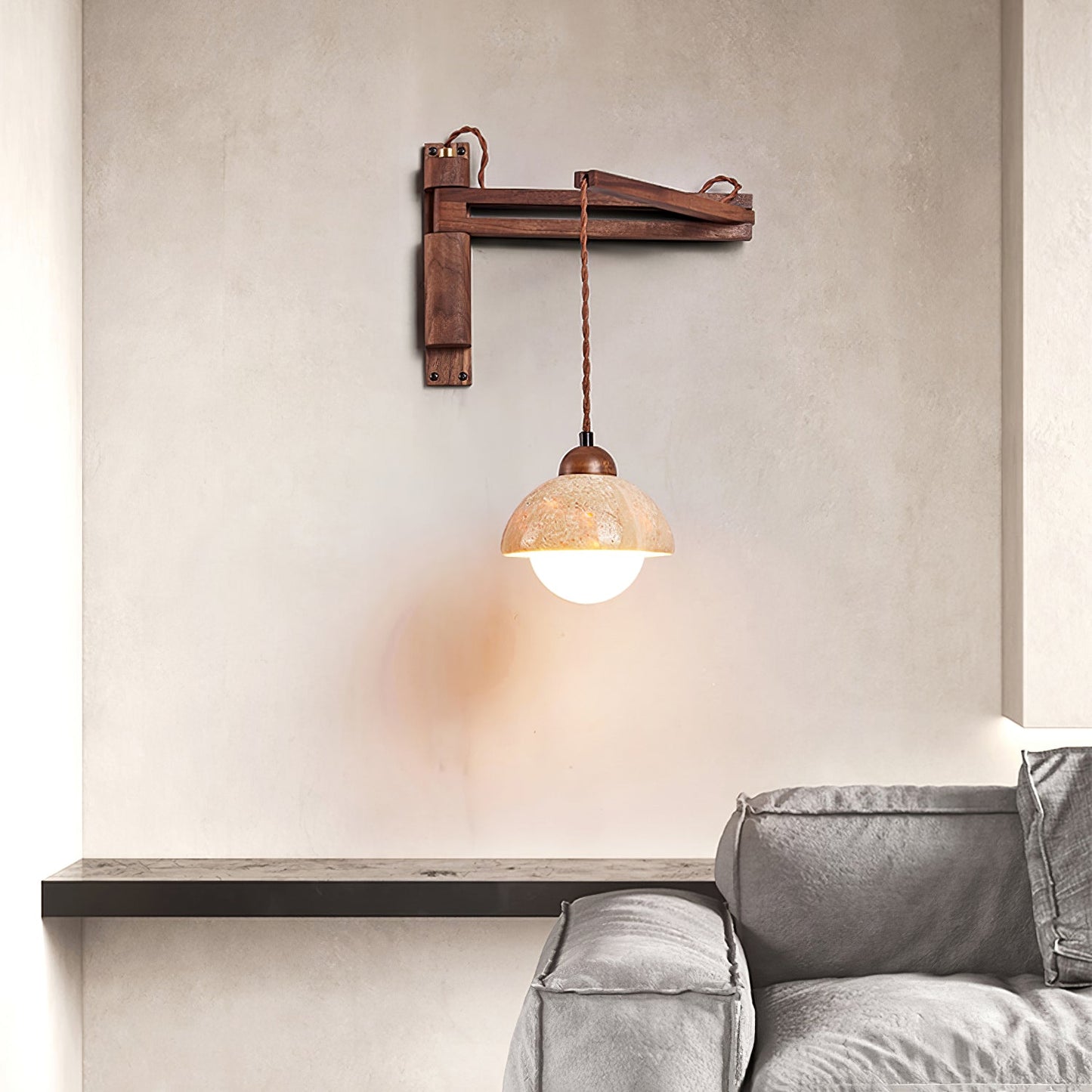 Ligno Arc Wall Lamp - YIOSI