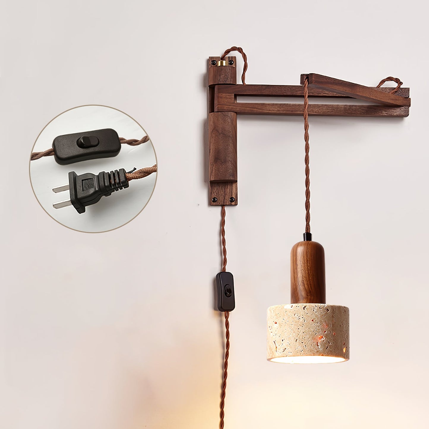 Ligno Arc Wall Lamp - YIOSI