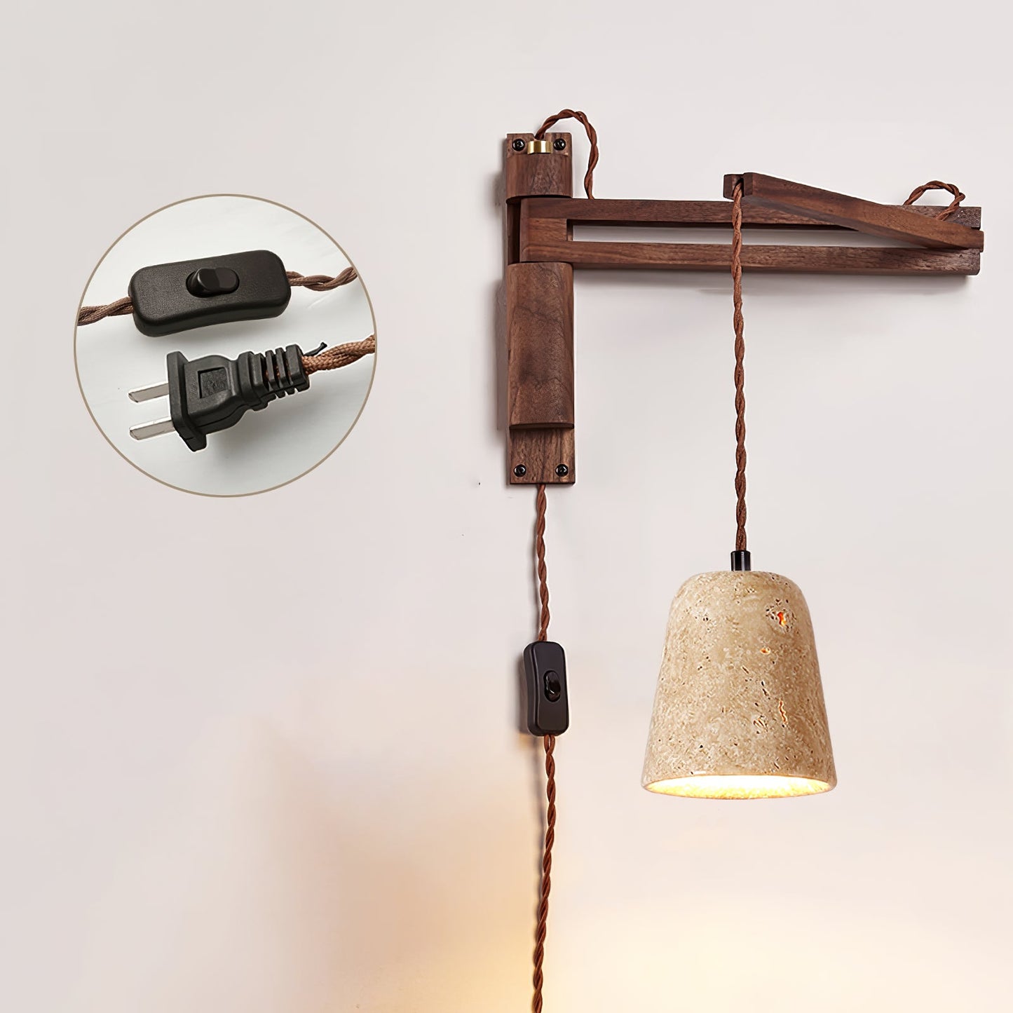 Ligno Arc Wall Lamp - YIOSI