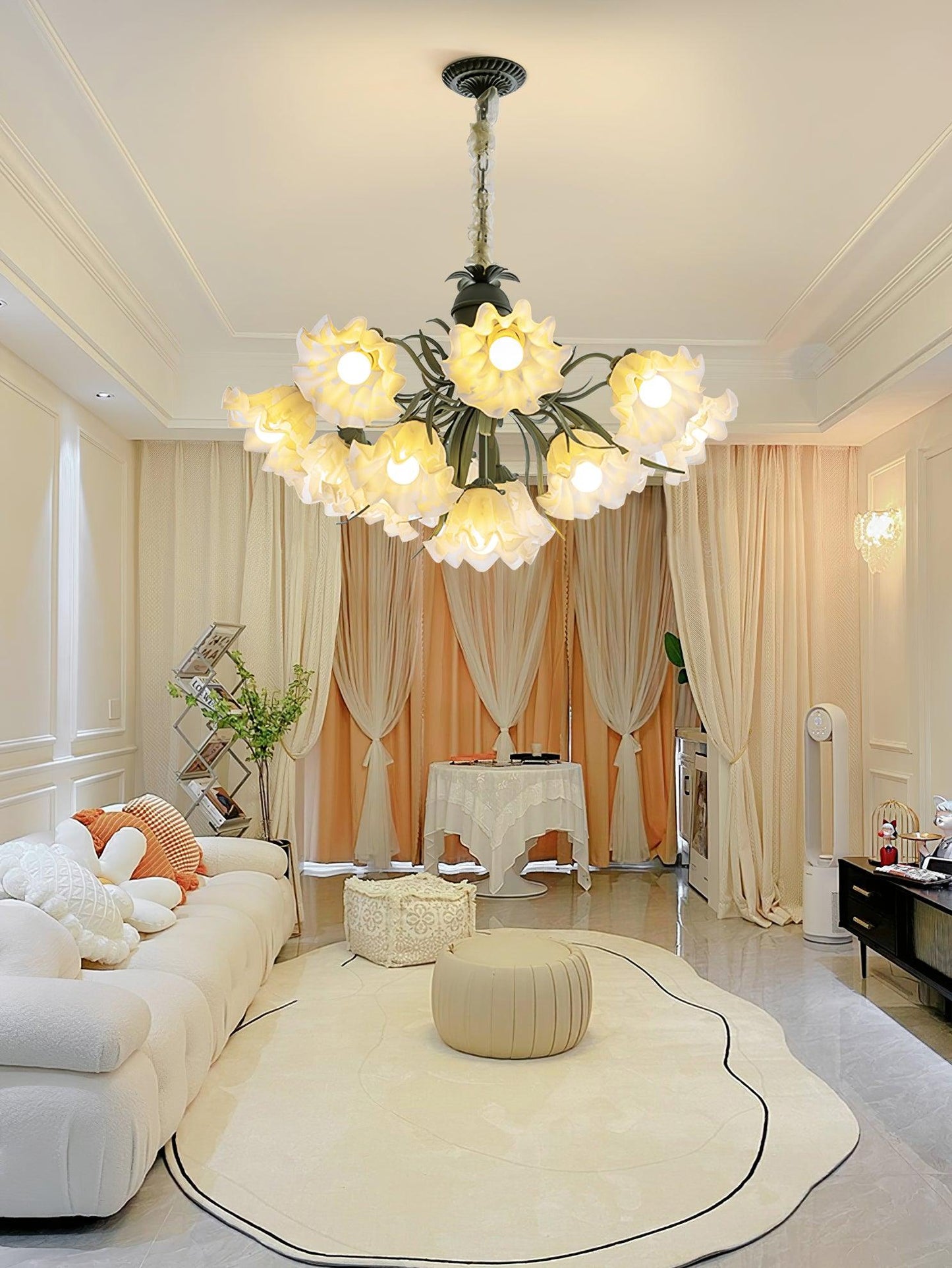 Lily of the Valley Flower Chandelier - YIOSI