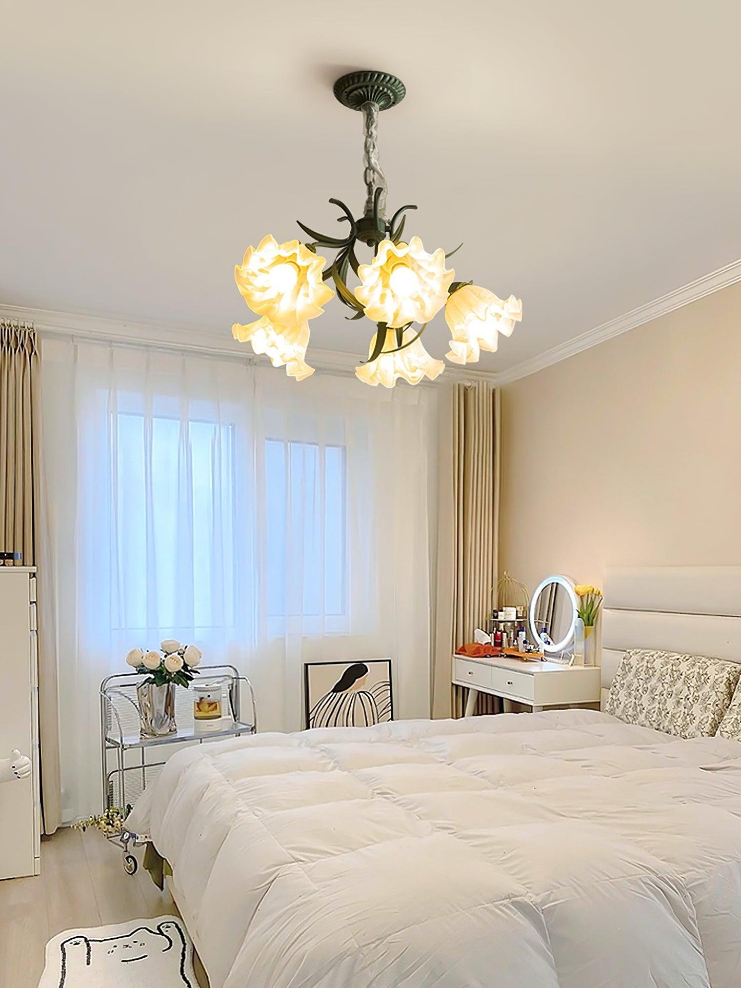 Lily of the Valley Flower Chandelier - YIOSI