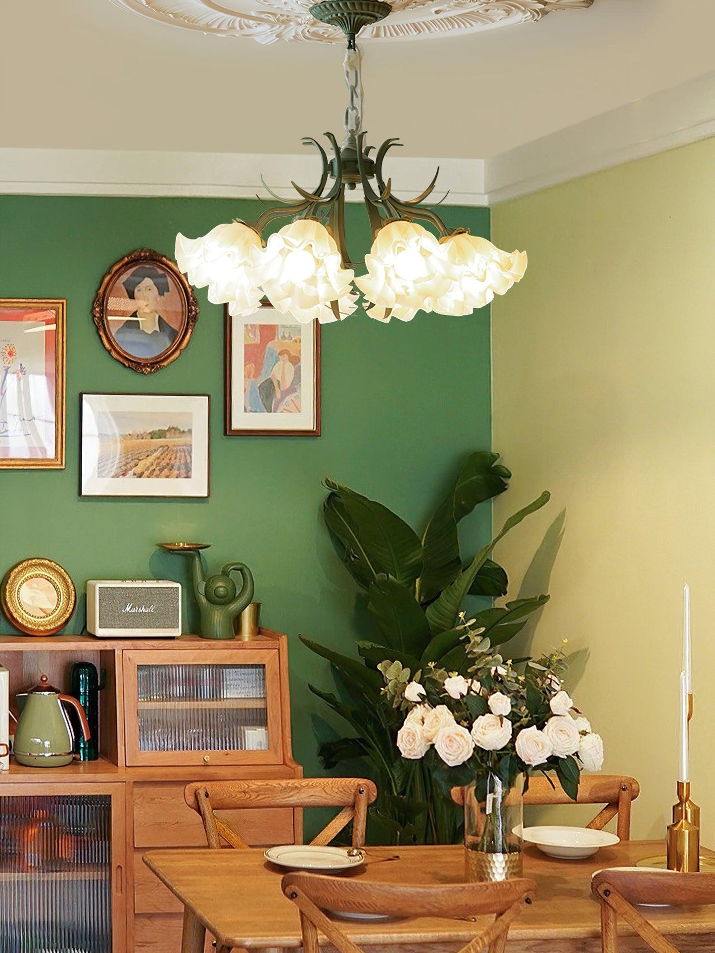 Lily of the Valley Flower Chandelier - YIOSI