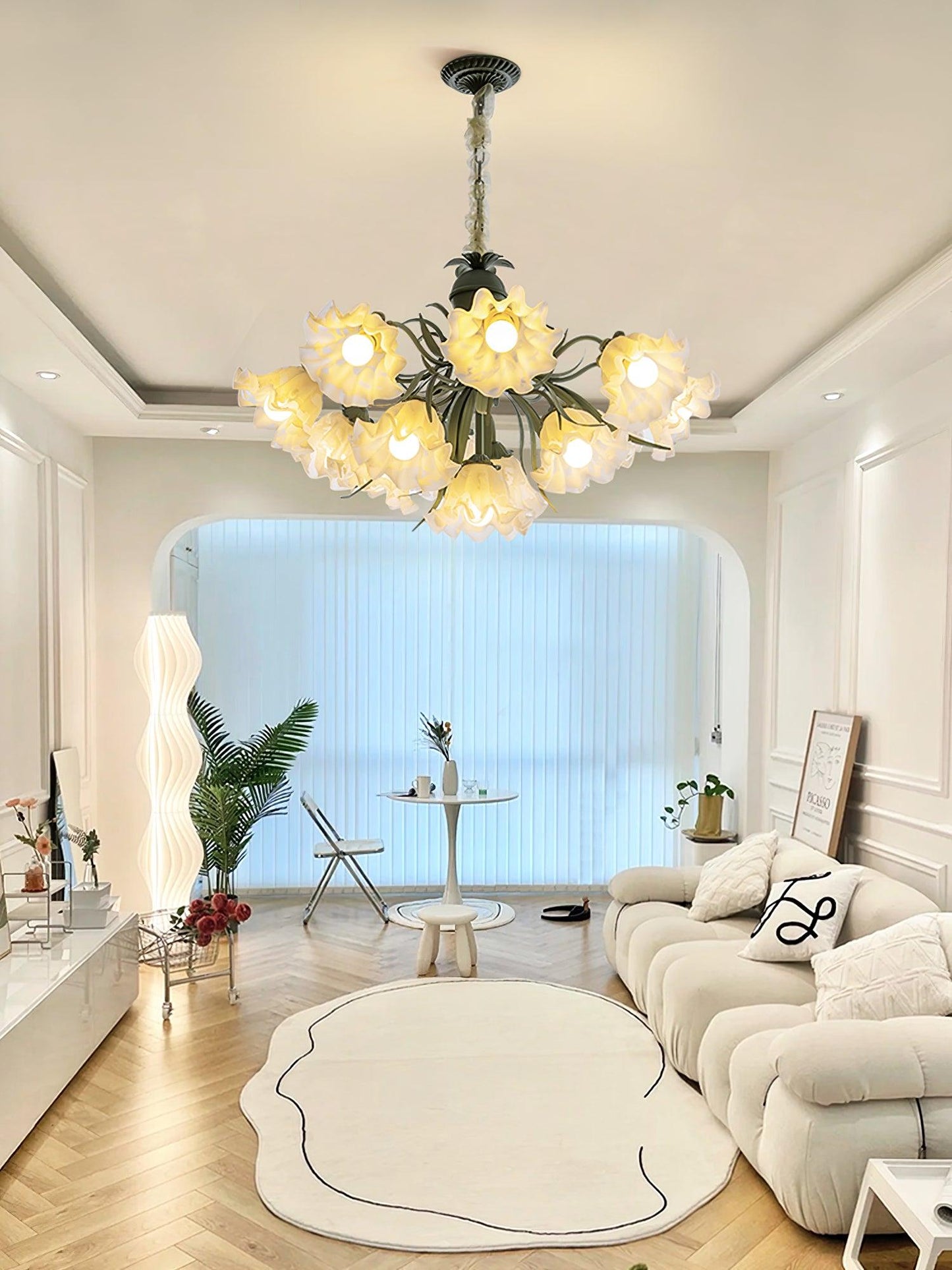 Lily of the Valley Flower Chandelier - YIOSI