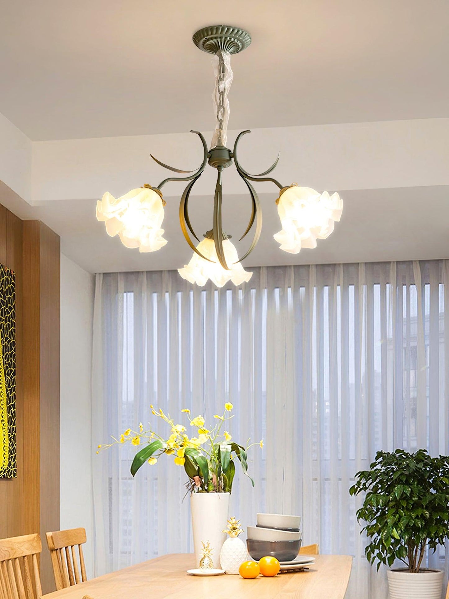Lily of the Valley Flower Chandelier - YIOSI
