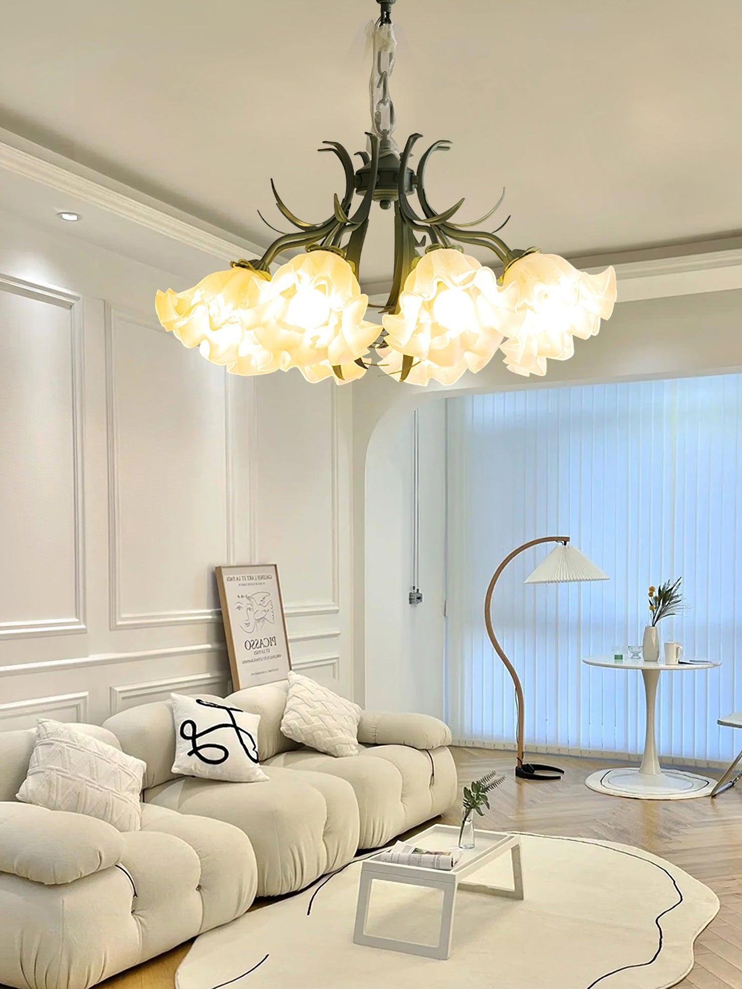 Lily of the Valley Flower Chandelier - YIOSI