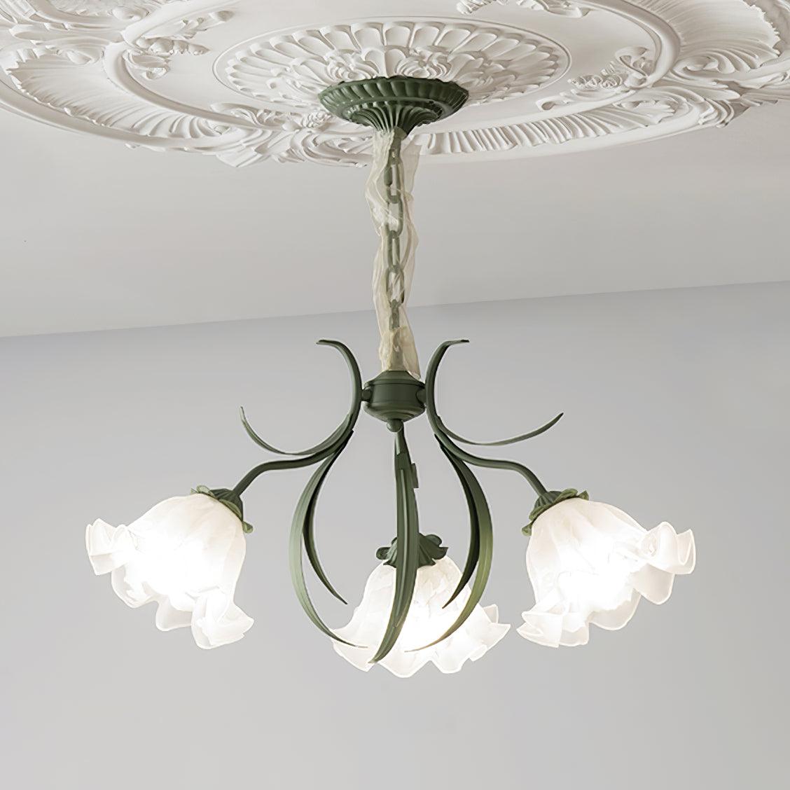 Lily of the Valley Flower Chandelier - YIOSI