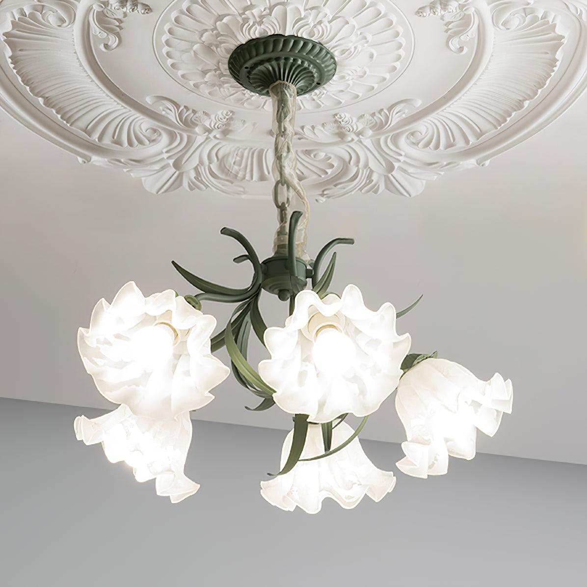 Lily of the Valley Flower Chandelier - YIOSI