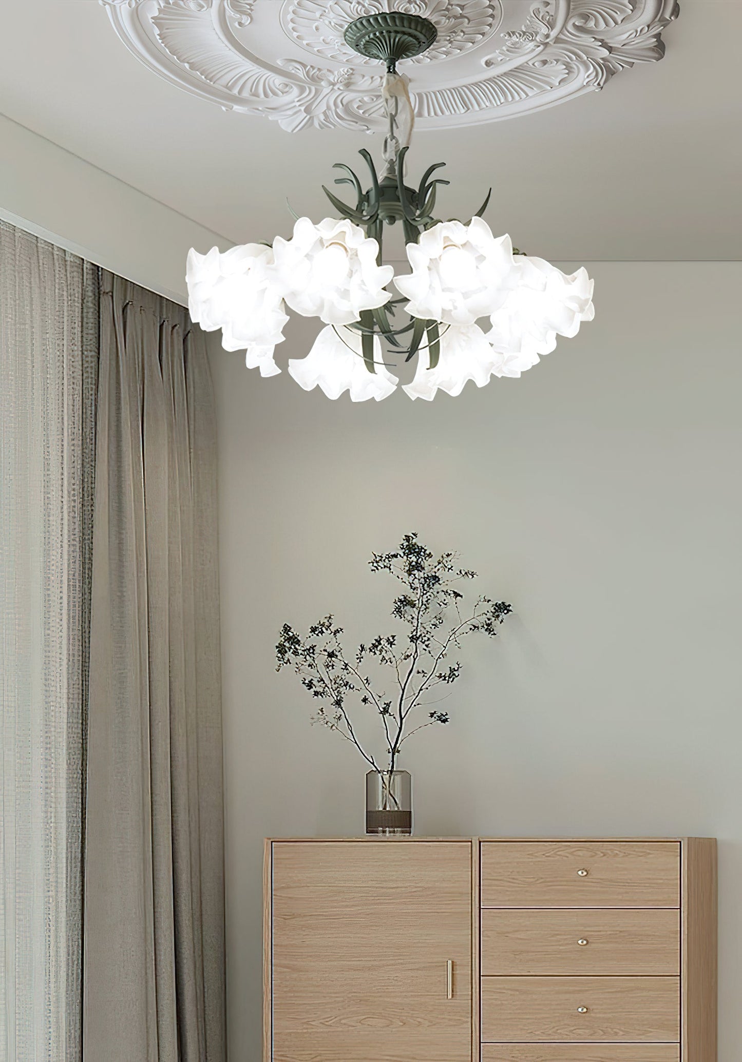 Lily of the Valley Flower Chandelier - YIOSI