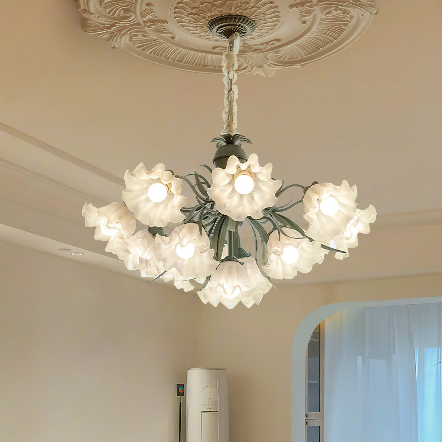 Lily of the Valley Flower Chandelier - YIOSI