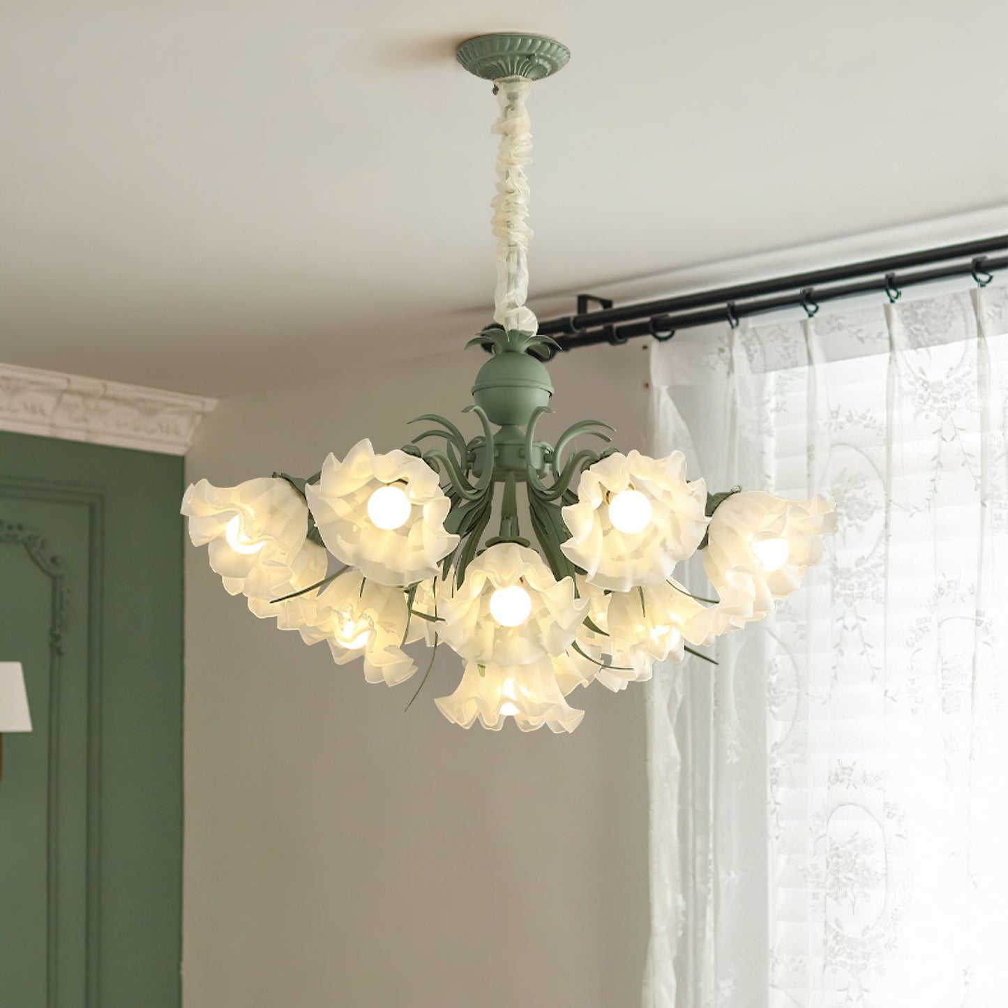 Lily of the Valley Flower Chandelier - YIOSI