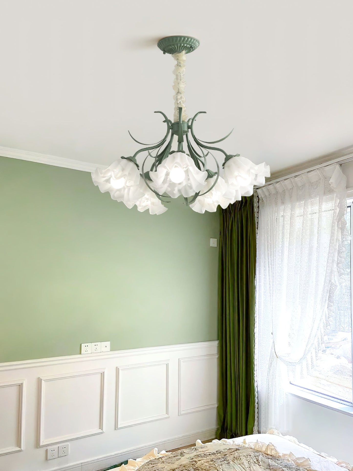 Lily of the Valley Flower Chandelier - YIOSI