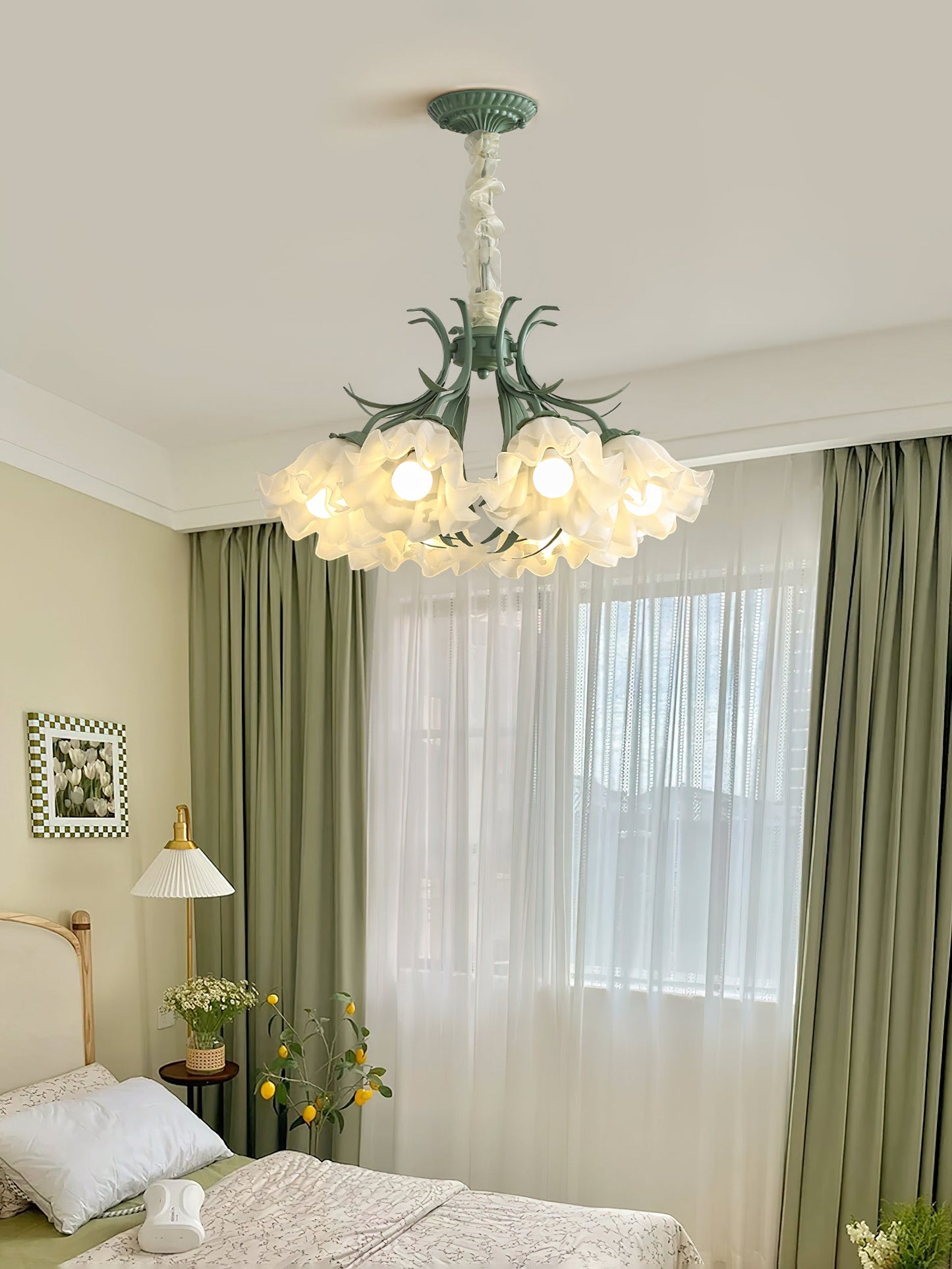 Lily of the Valley Flower Chandelier - YIOSI