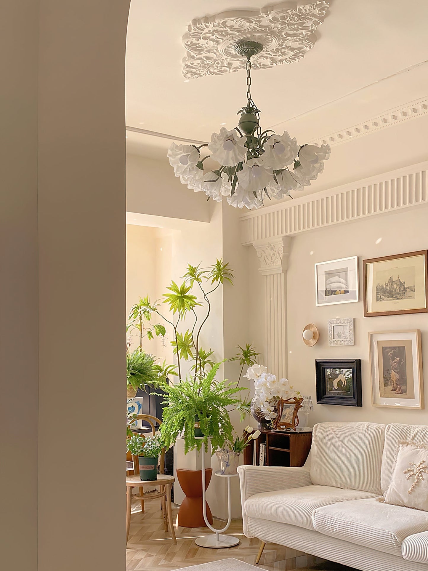 Lily of the Valley Flower Chandelier - YIOSI