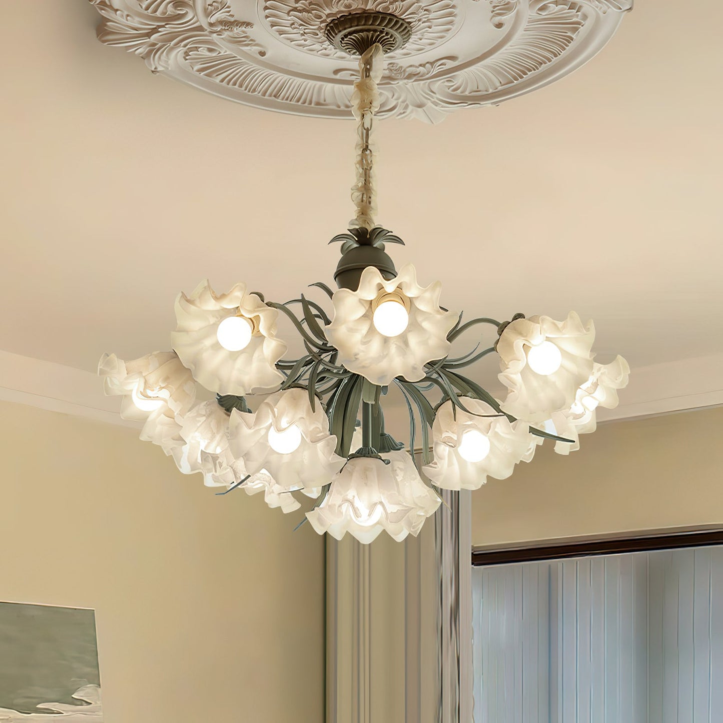 Lily of the Valley Flower Chandelier - YIOSI