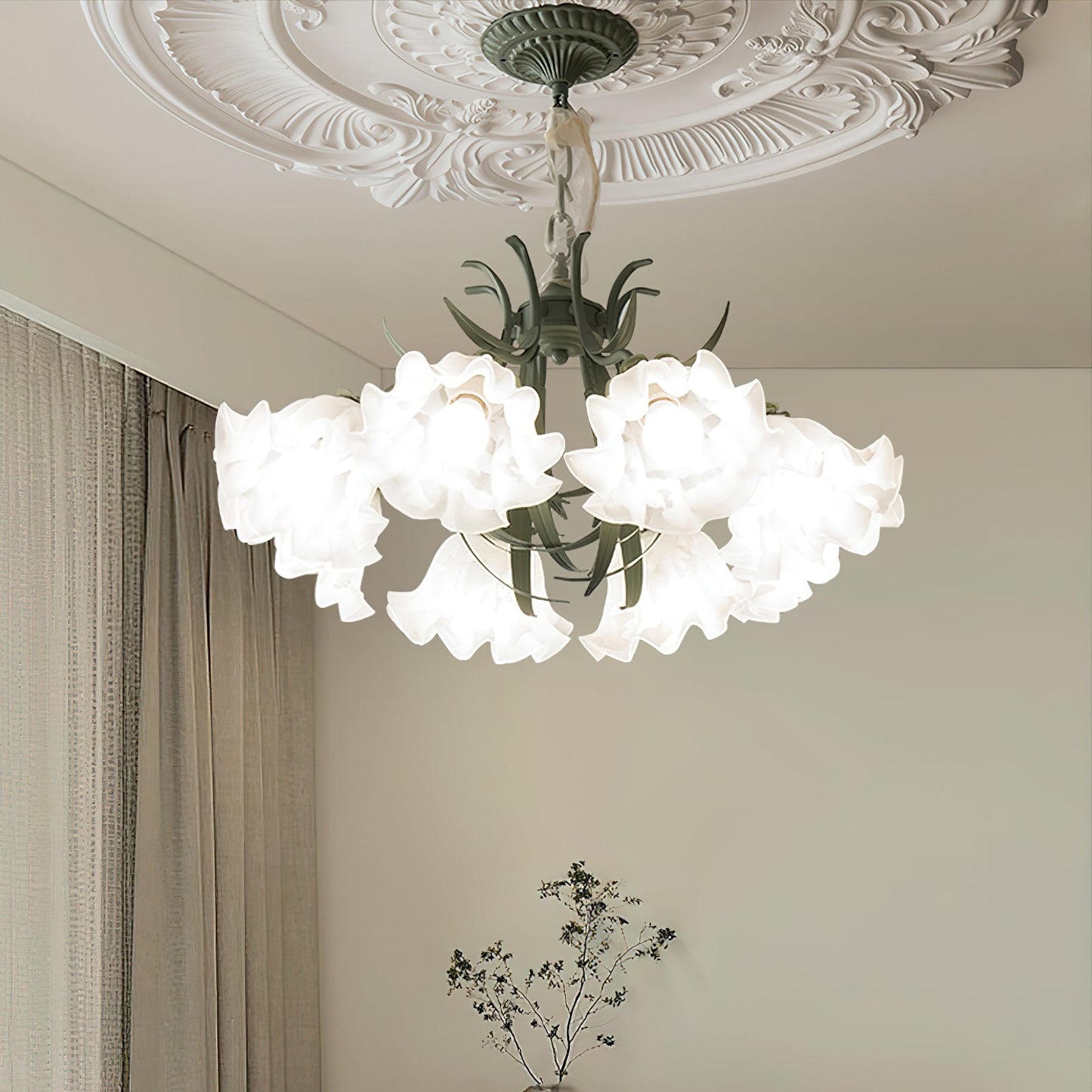Lily of the Valley Flower Chandelier - YIOSI