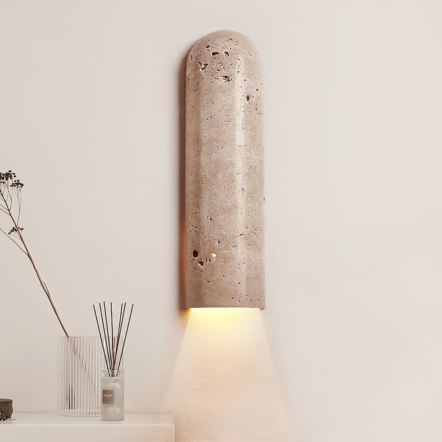 Lina Travertine Wall Light - YIOSI