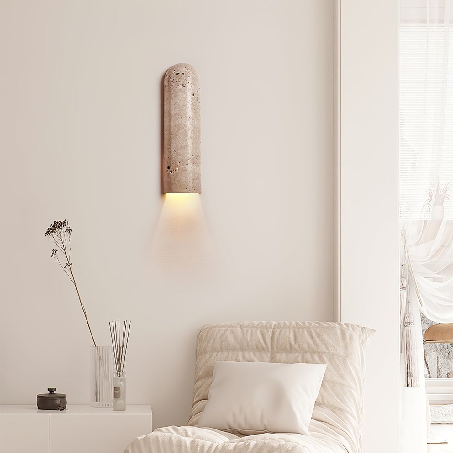 Lina Travertine Wall Light - YIOSI