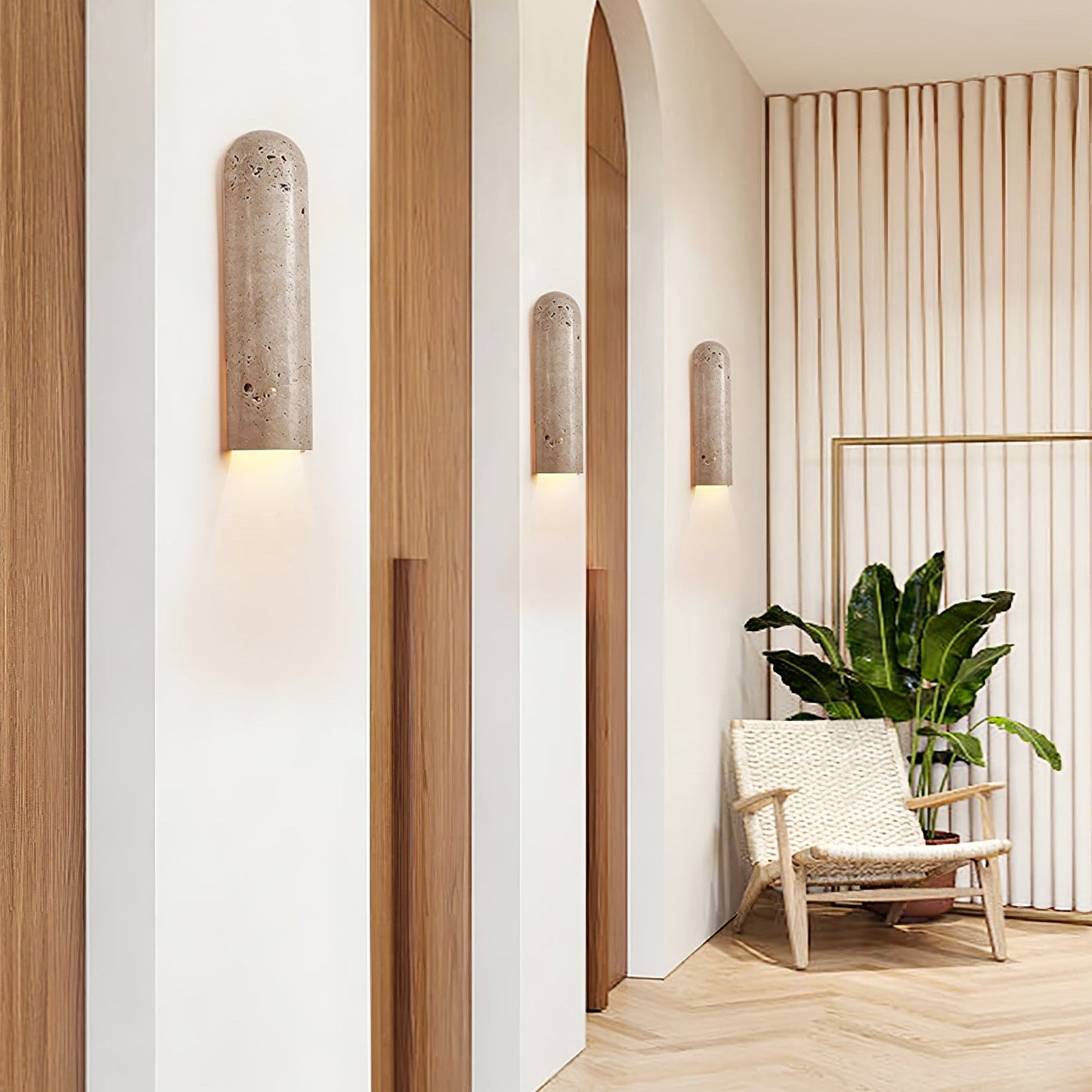 Lina Travertine Wall Light - YIOSI