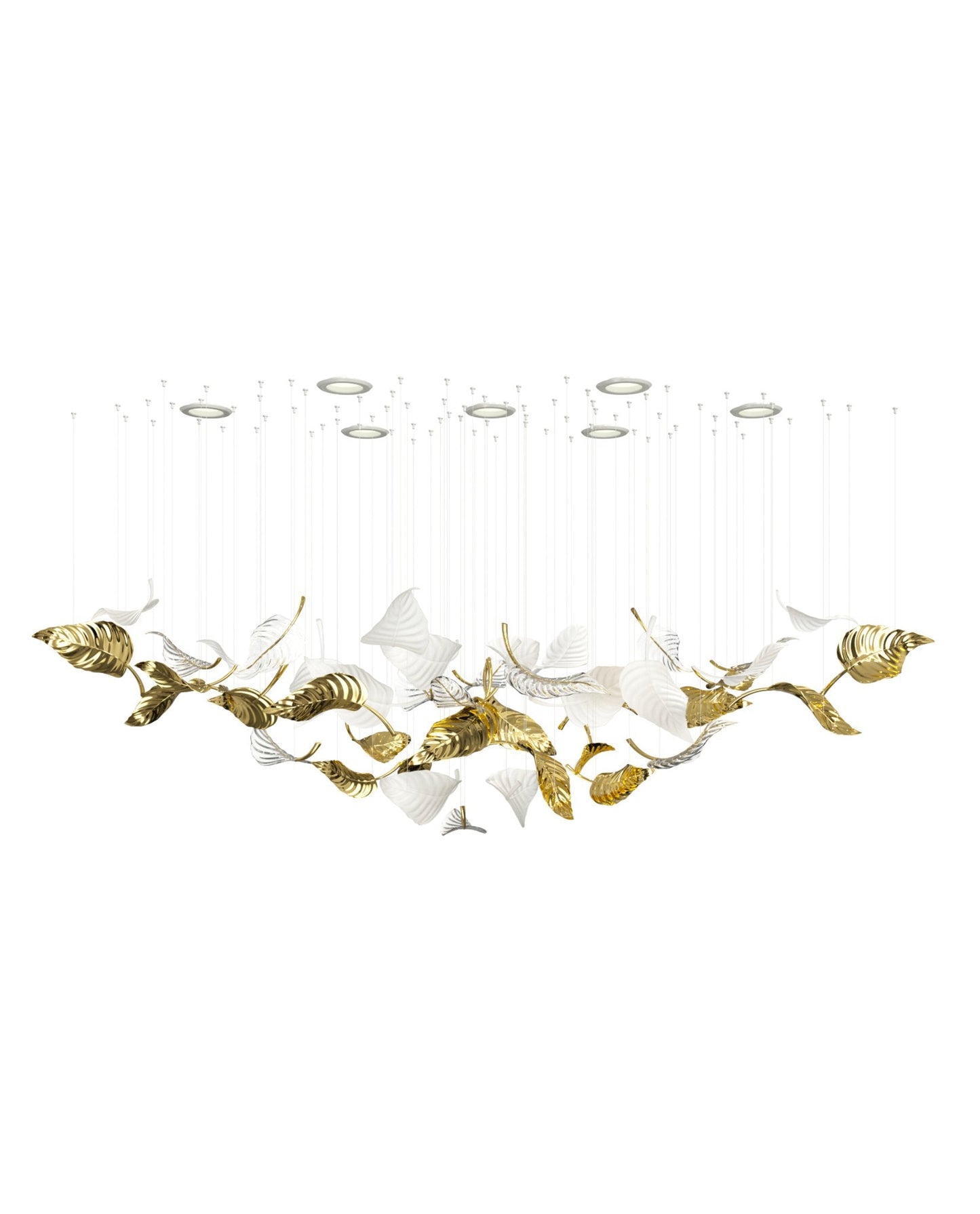 Linden Leaves Chandelier - YIOSI