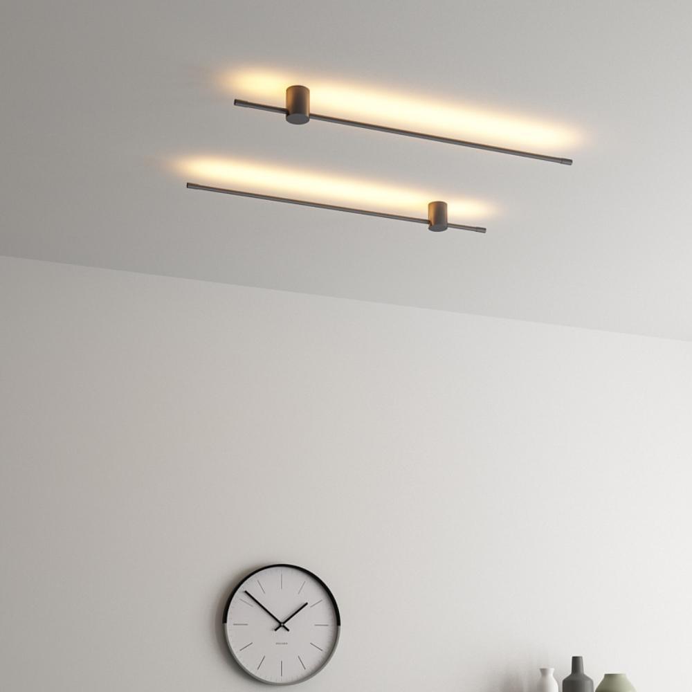 Slim Linear LED Wall Light – Adjustable Length, Dimmable, Modern Finish