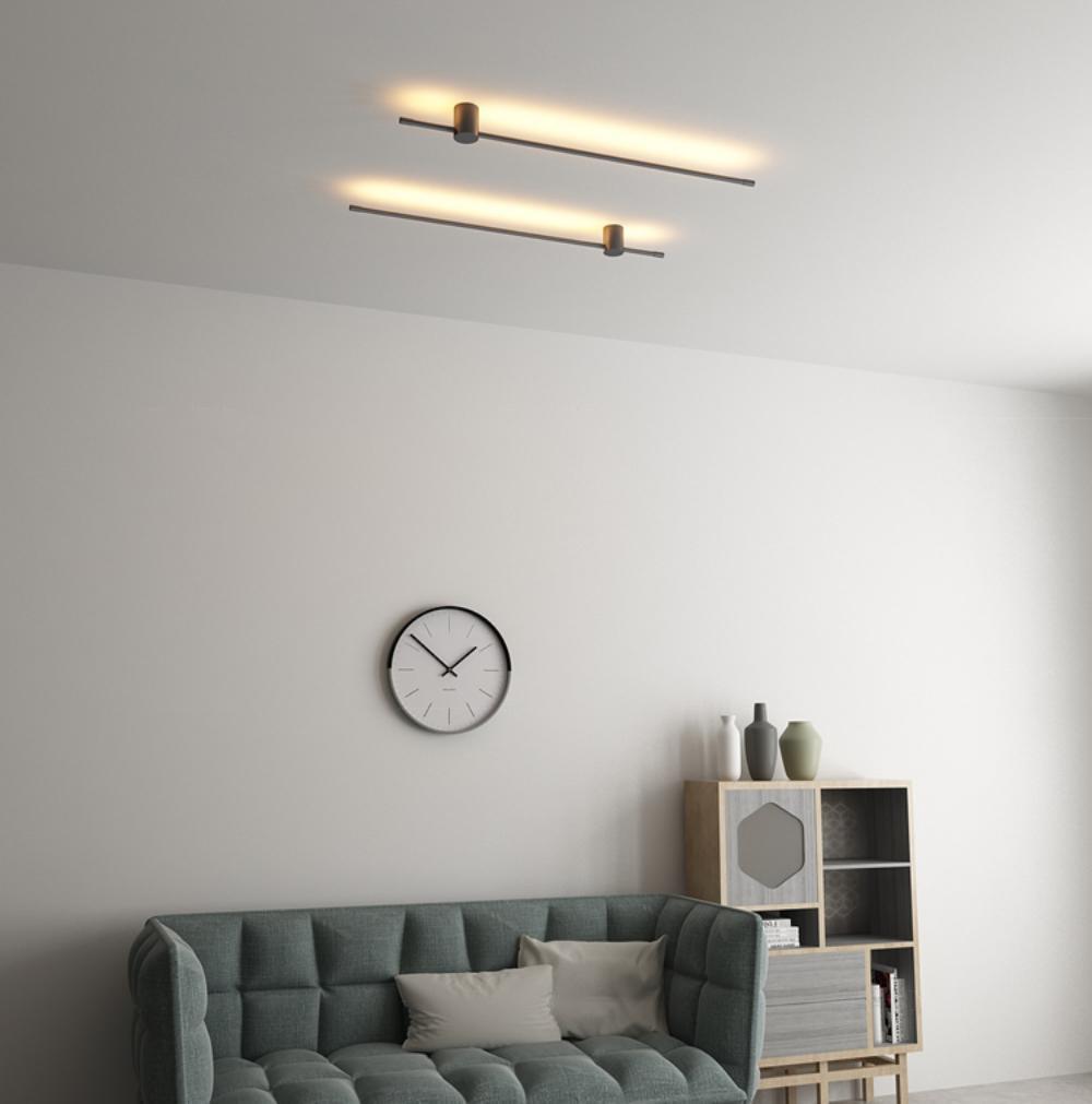 Slim Linear LED Wall Light – Adjustable Length, Dimmable, Modern Finish