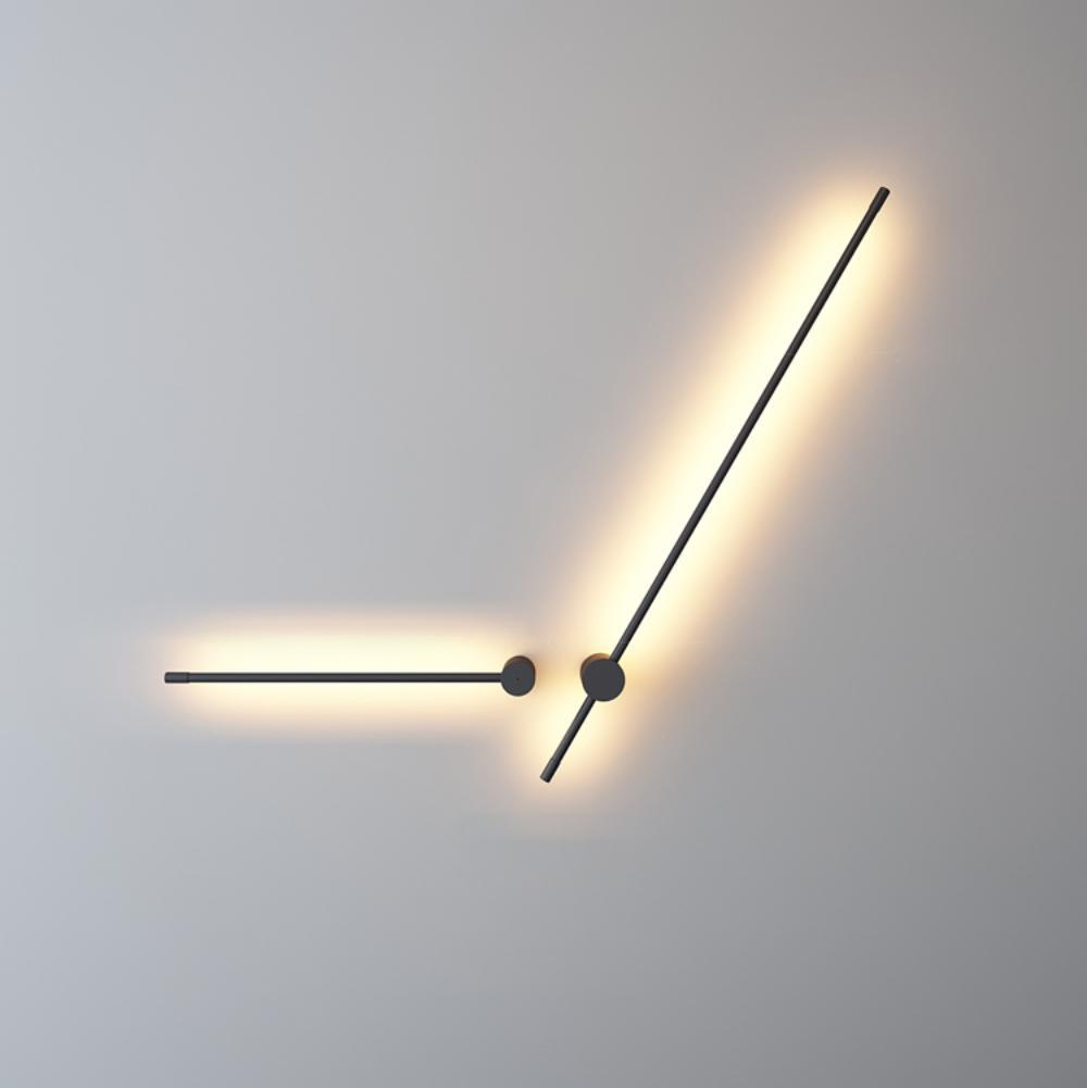 Slim Linear LED Wall Light – Adjustable Length, Dimmable, Modern Finish