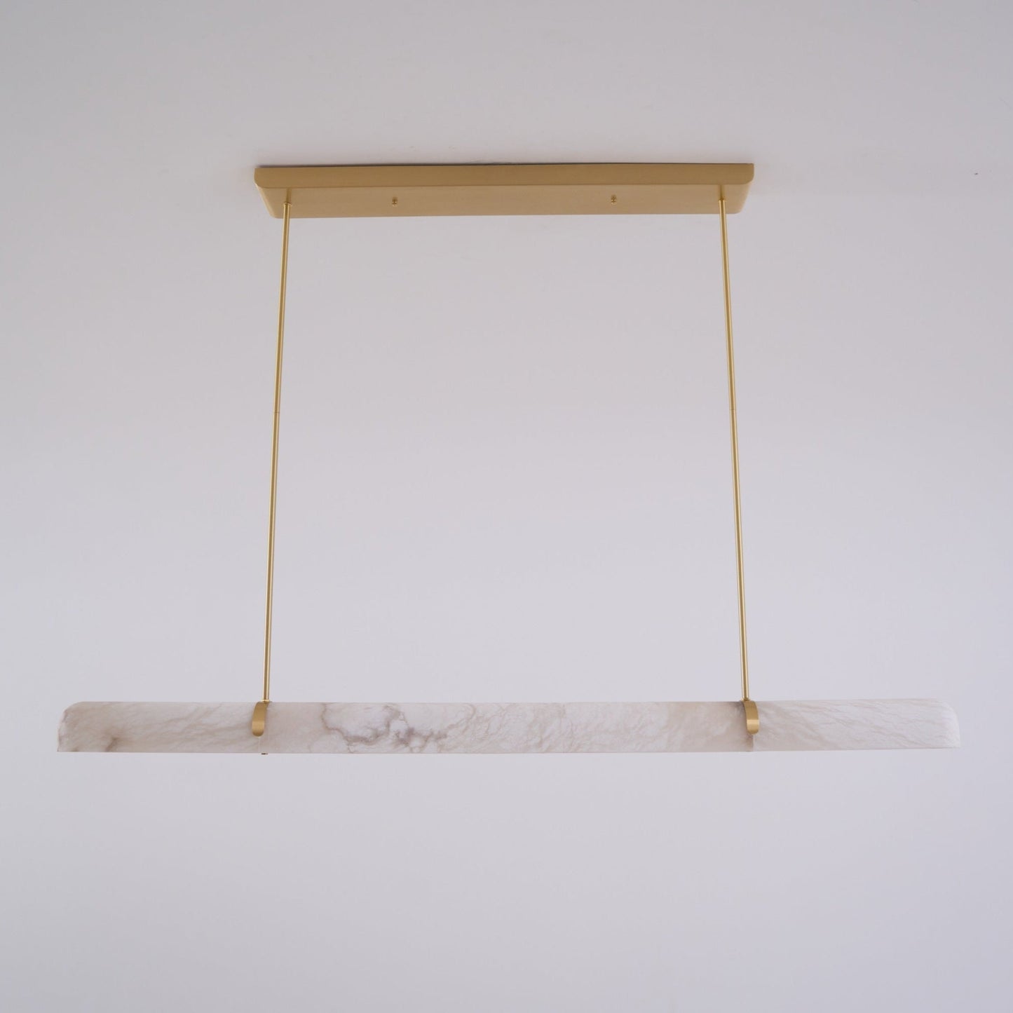Vakkerlight Linear Alabaster LED Chandelier – Elegant Cloud‑Like Ceiling Light