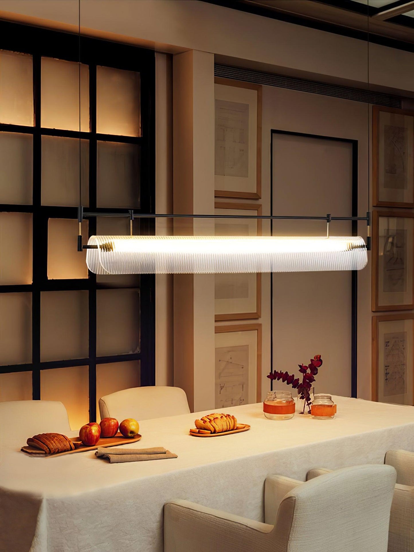Linear Strip Chandelier - YIOSI