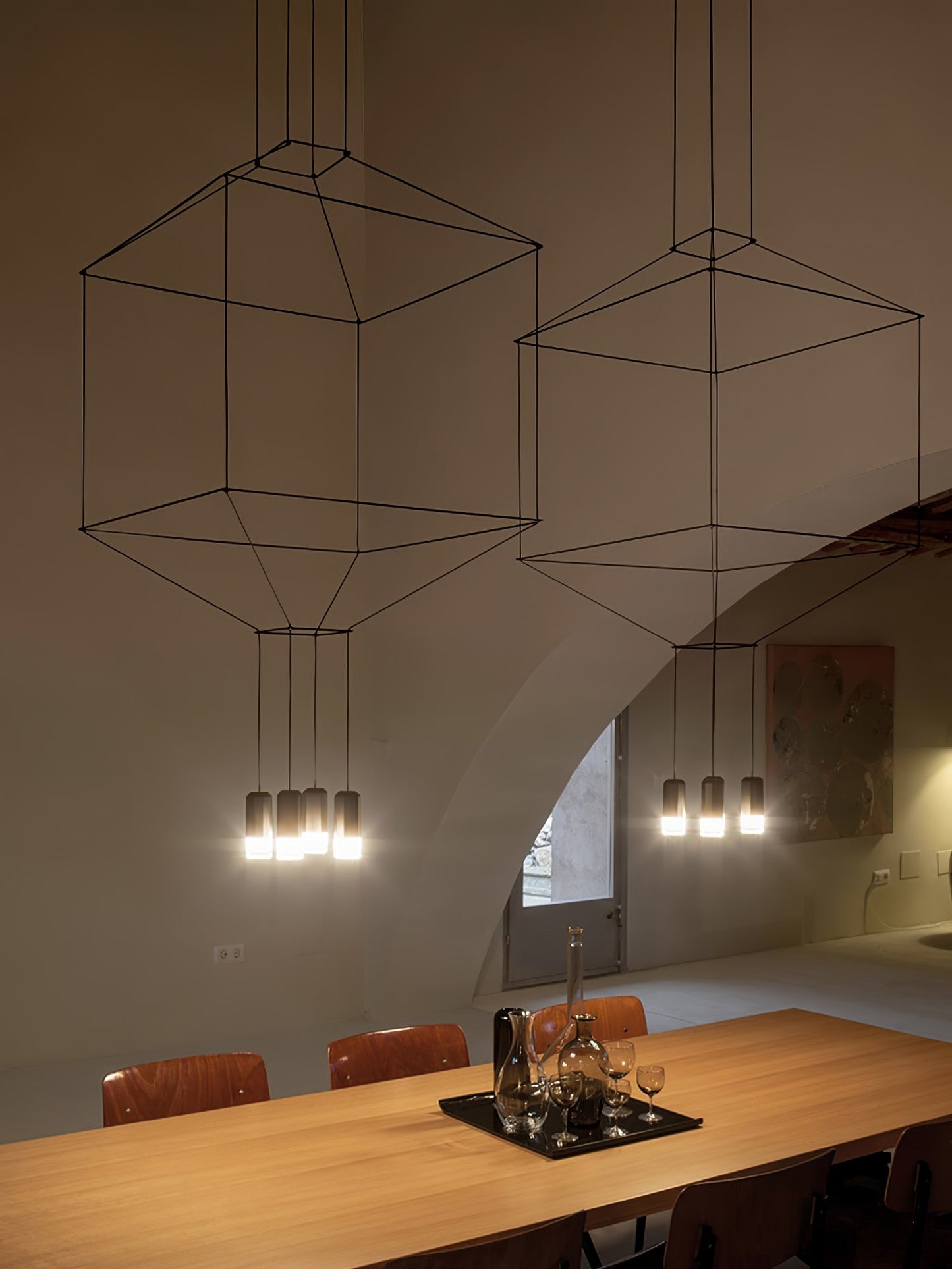 Geometric Lines Pendant Lamp - YIOSI