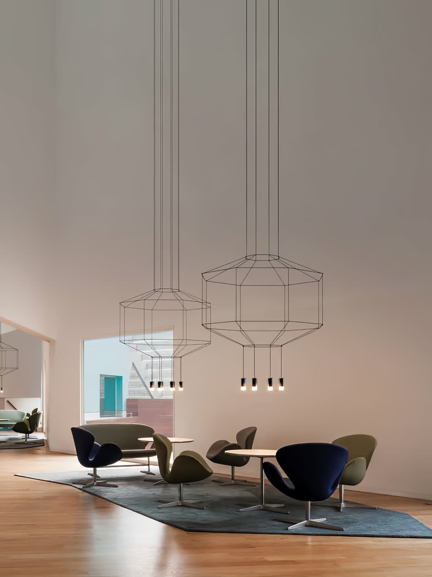 Geometric Lines Pendant Lamp - YIOSI