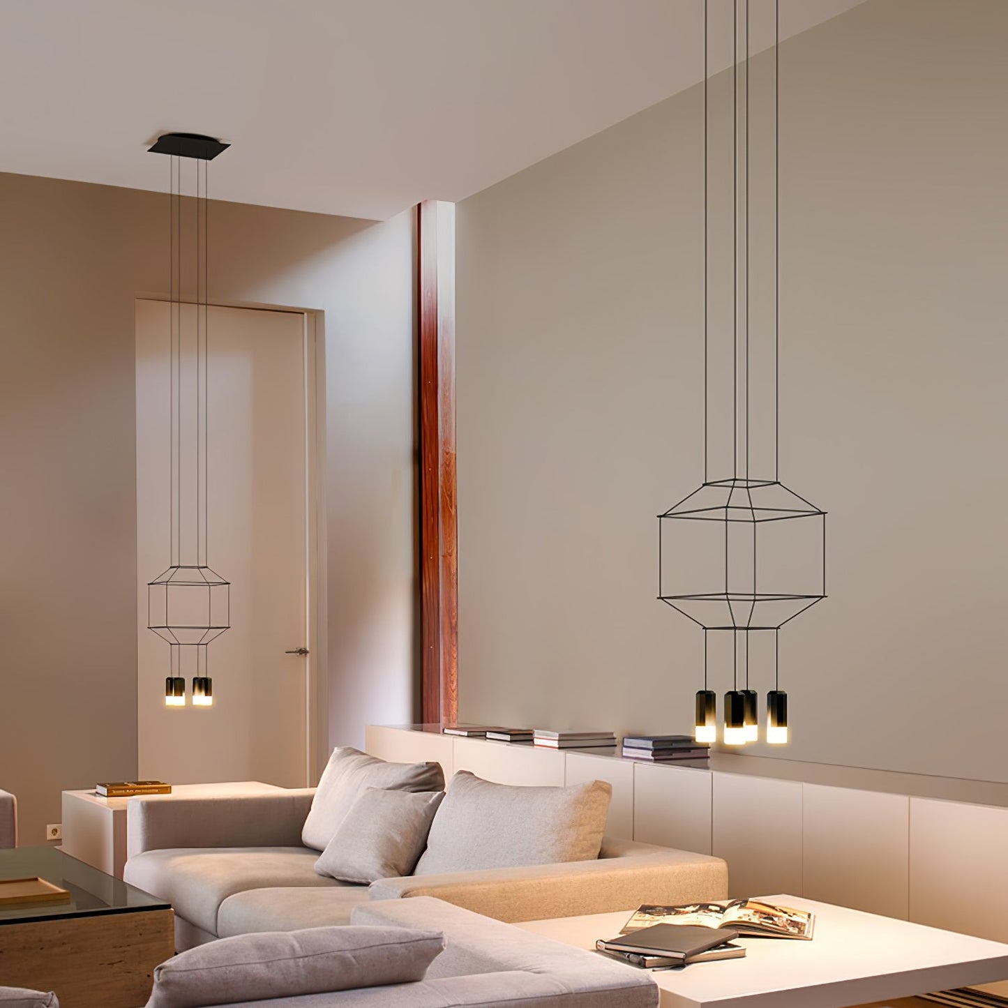 Geometric Lines Pendant Lamp - YIOSI