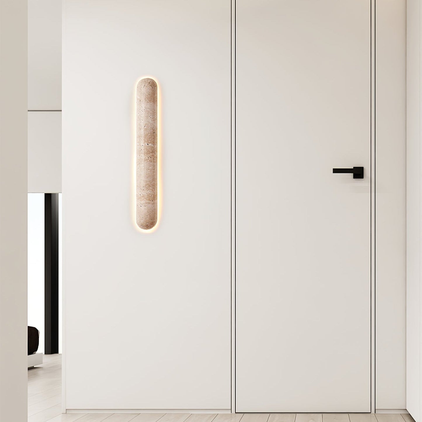 Liora Travertine Wall Sconce - YIOSI