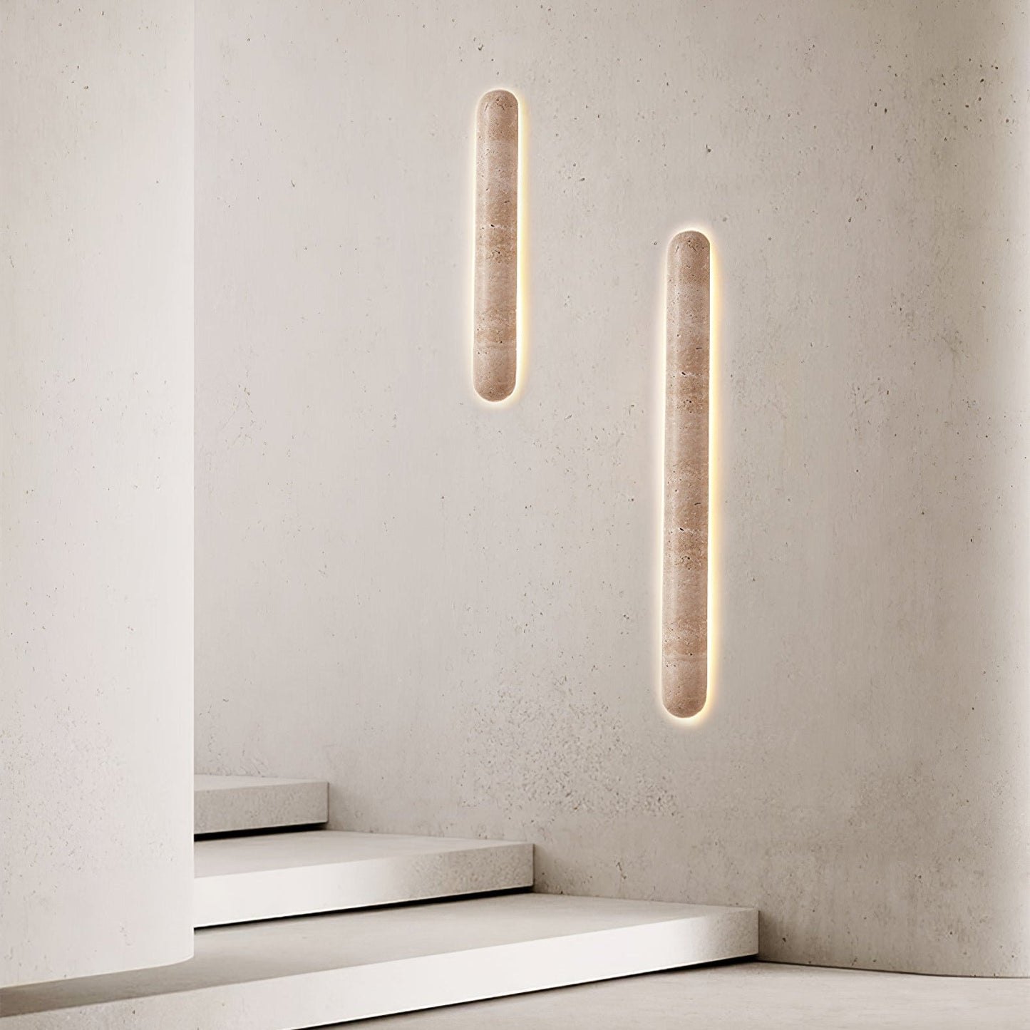 Liora Travertine Wall Sconce - YIOSI