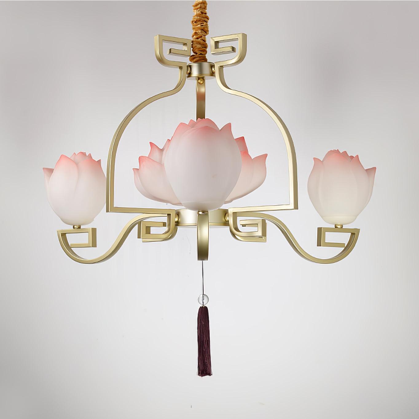 Lotus Bloom Chandelier - YIOSI