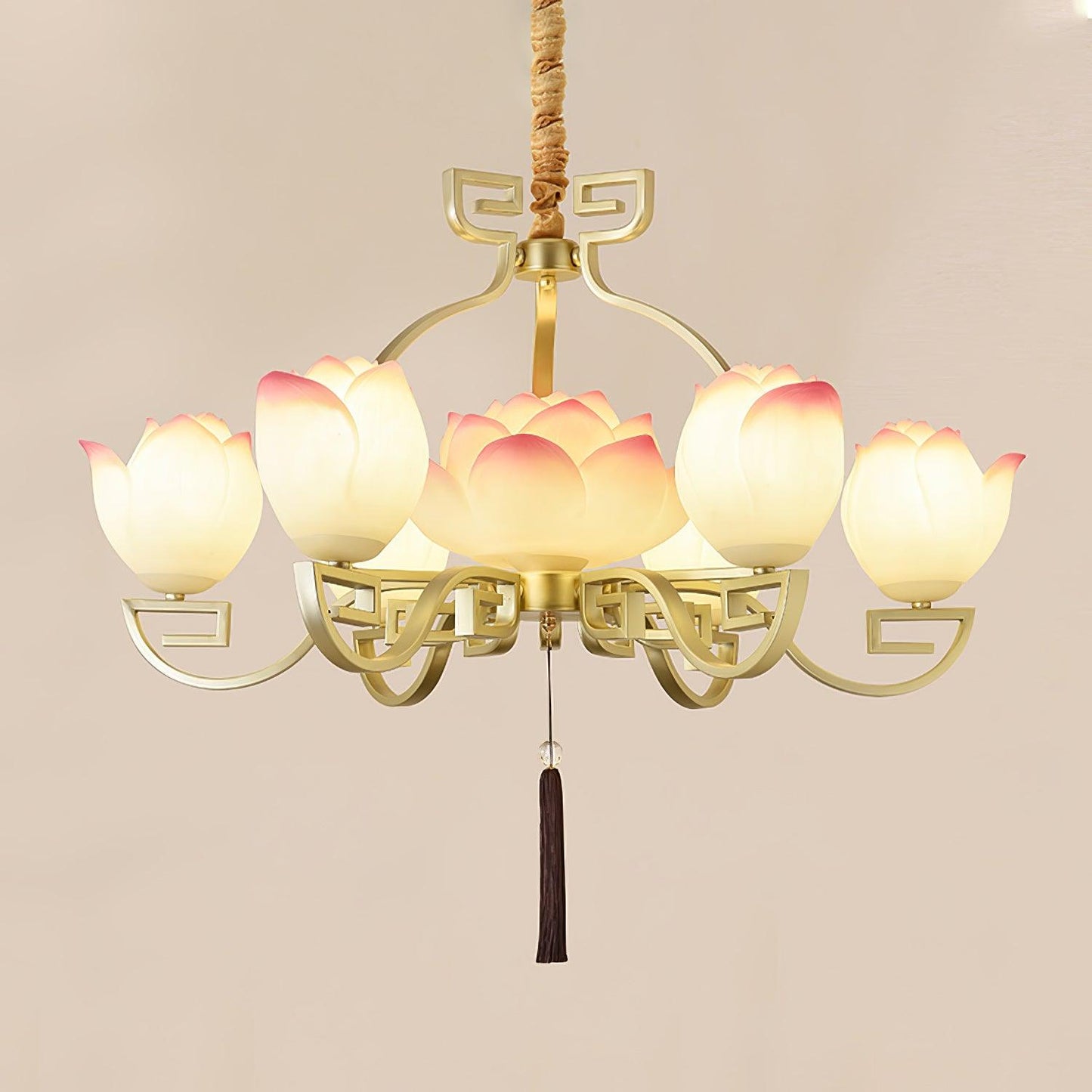 Lotus Bloom Chandelier - YIOSI