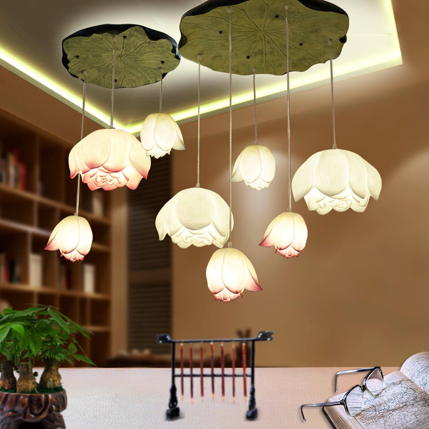 Lotus Chandelier - YIOSI