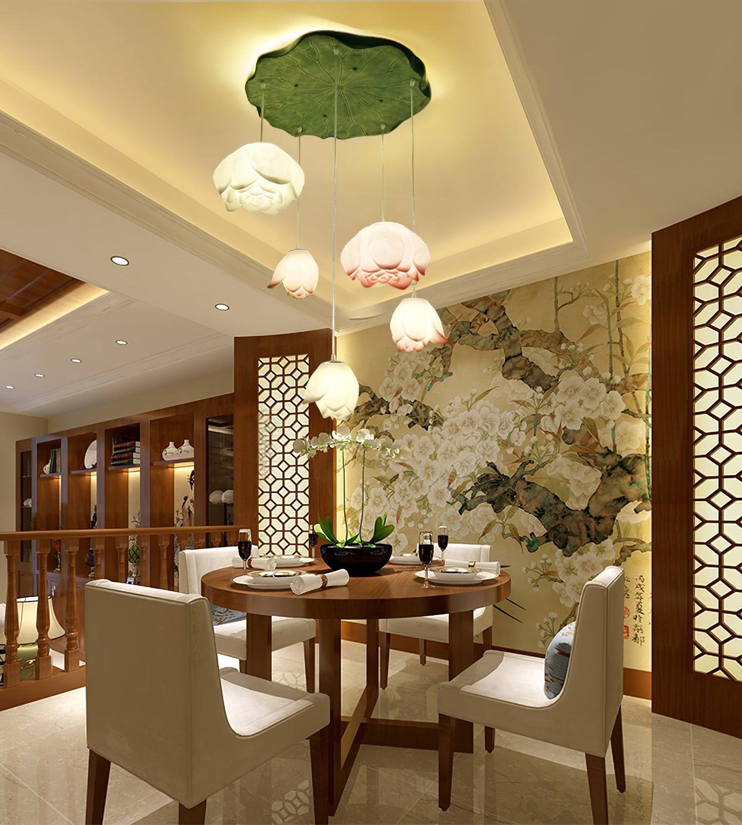 Lotus Chandelier - YIOSI