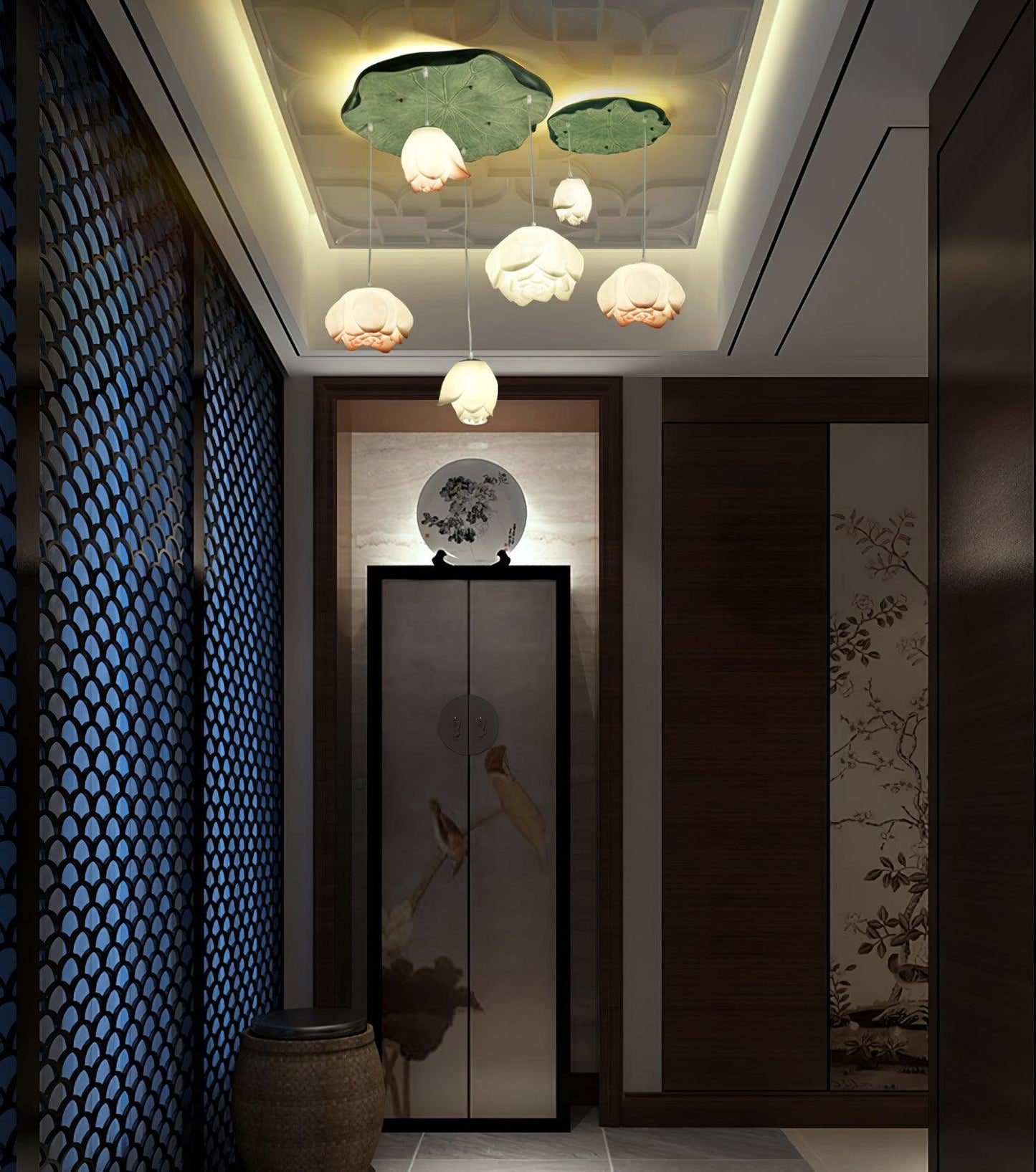 Lotus Chandelier - YIOSI