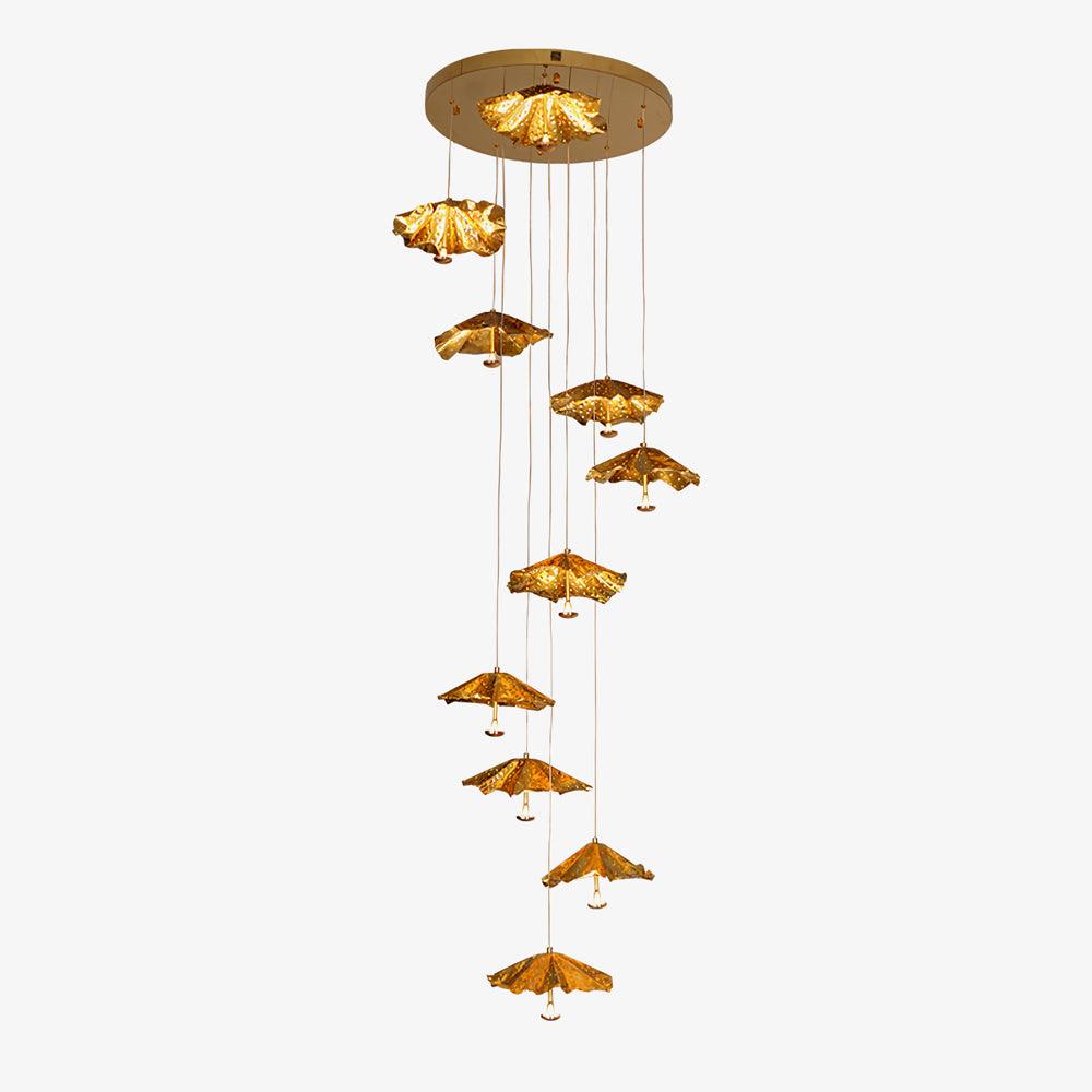 Livra Leaf Chandelier - YIOSI