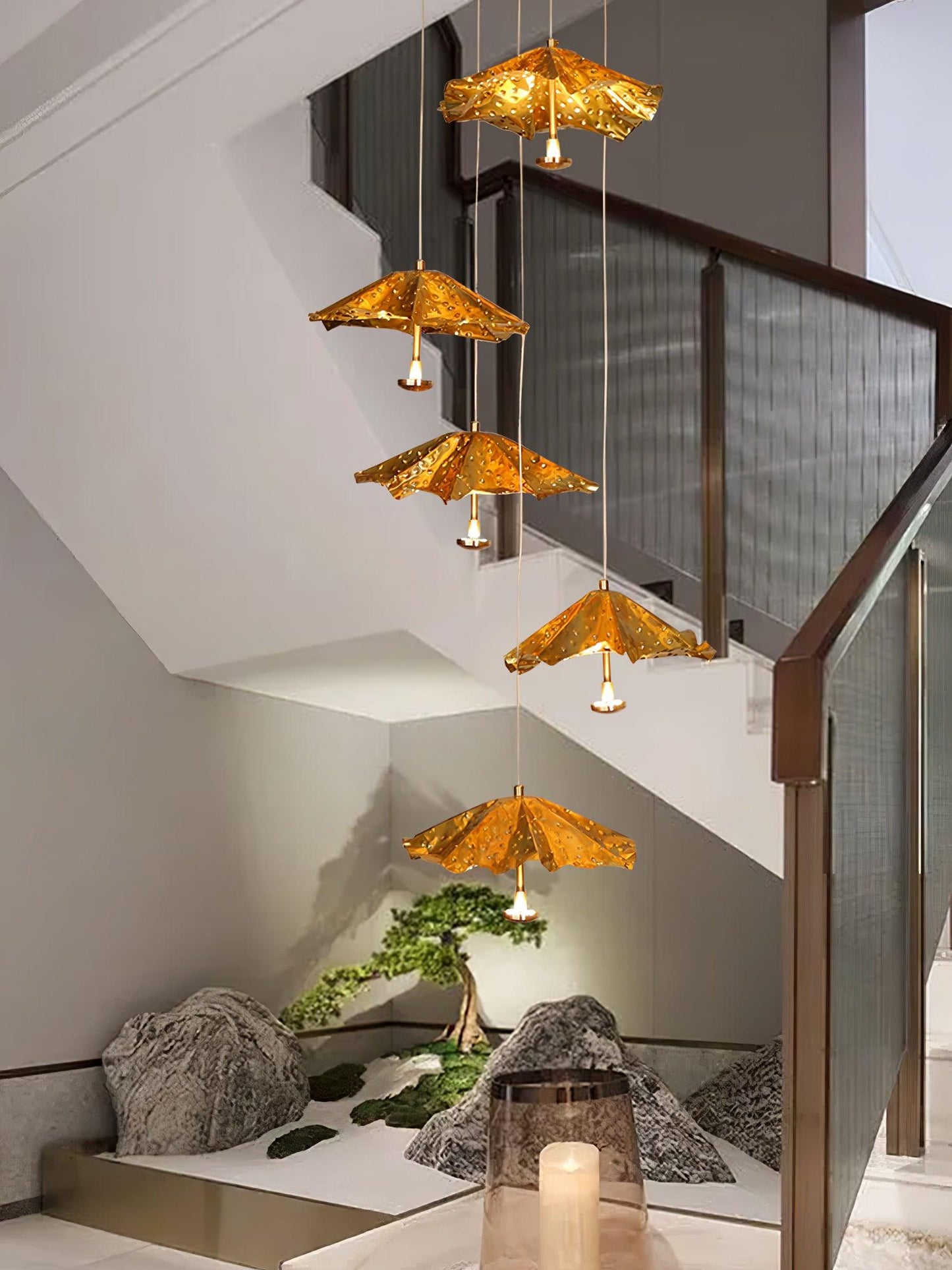 Livra Leaf Chandelier - YIOSI