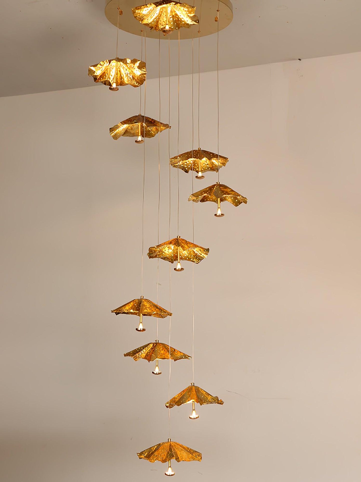 Livra Leaf Chandelier - YIOSI