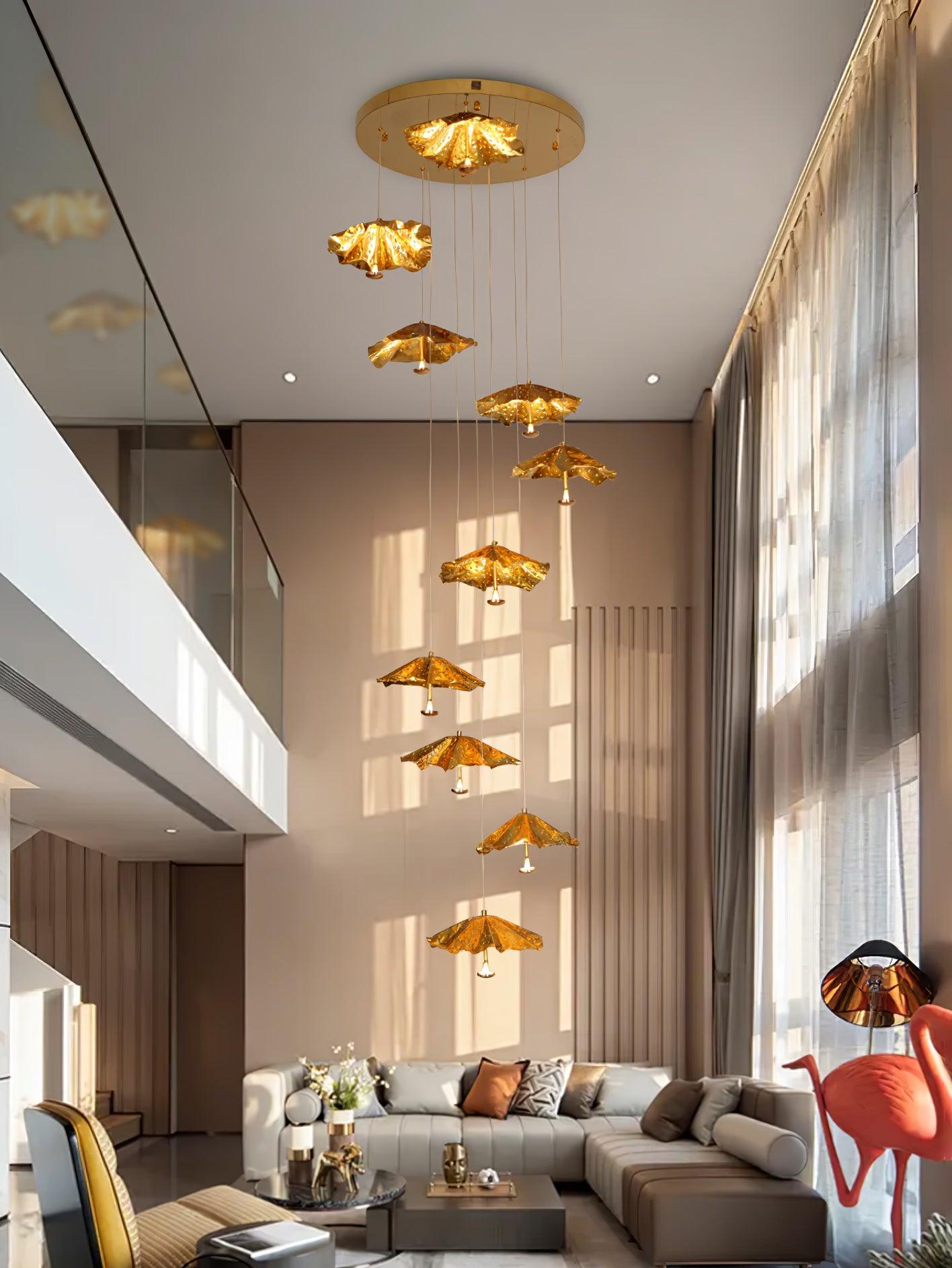 Livra Leaf Chandelier - YIOSI