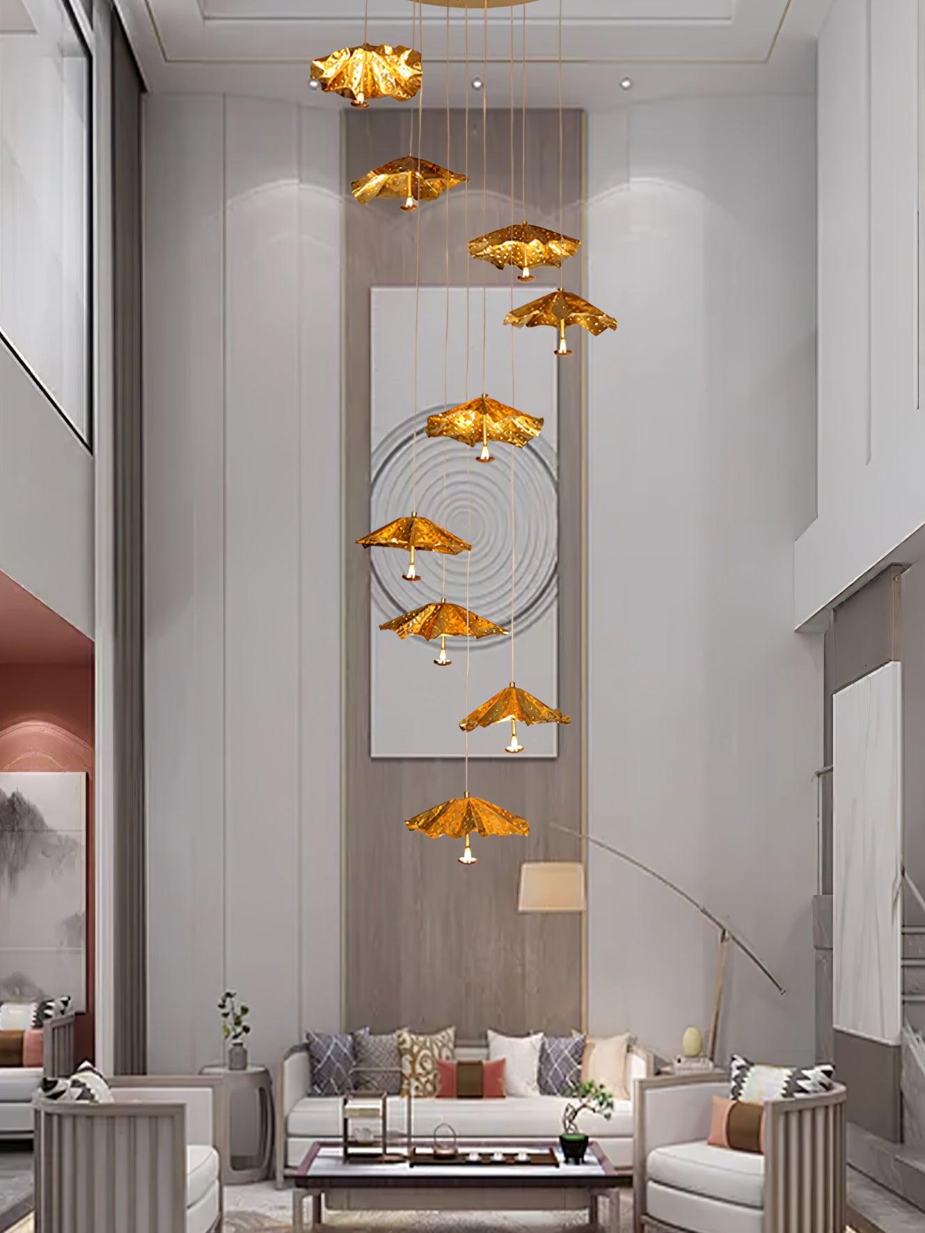 Livra Leaf Chandelier - YIOSI