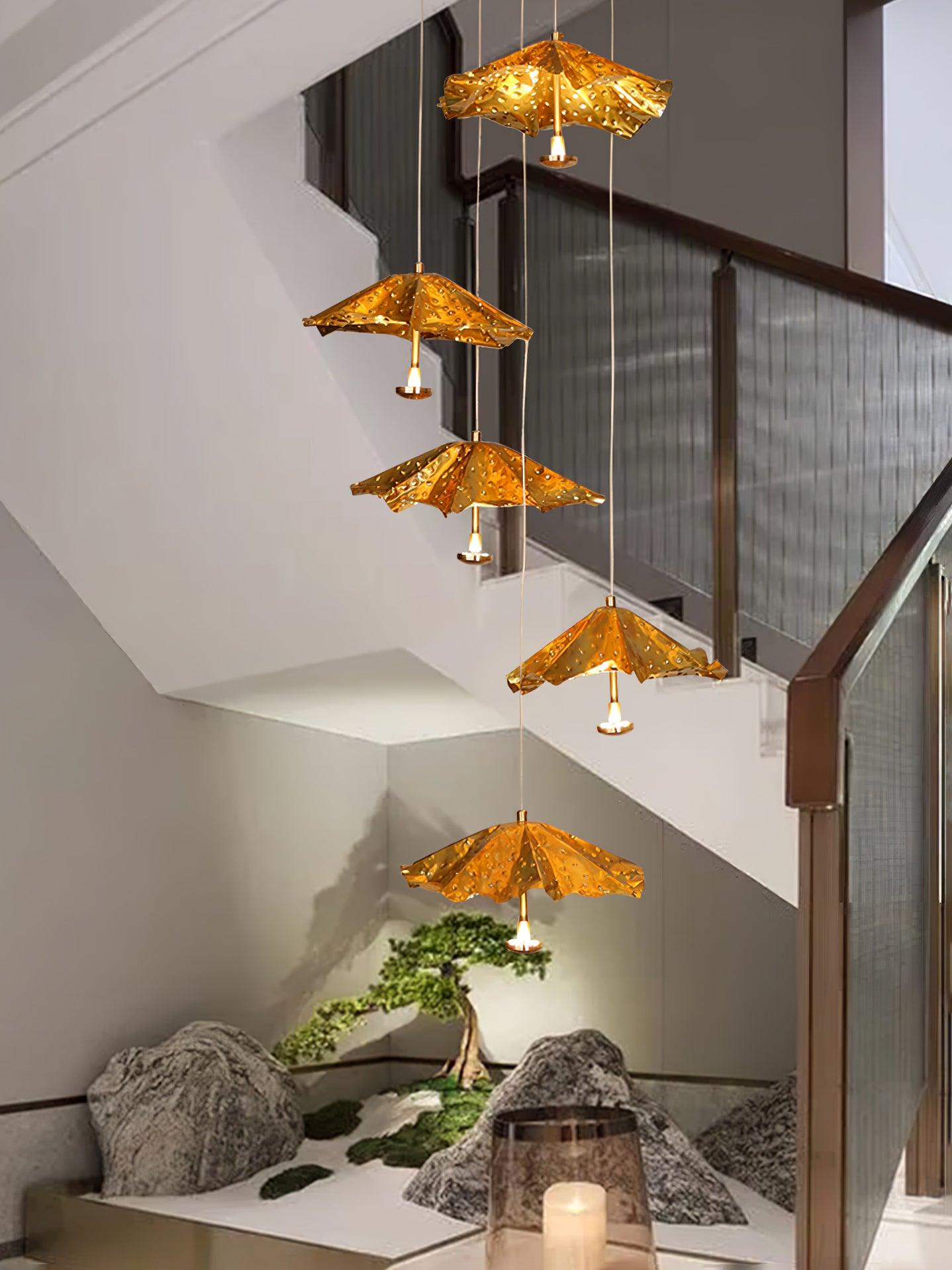 Livra Leaf Chandelier - YIOSI