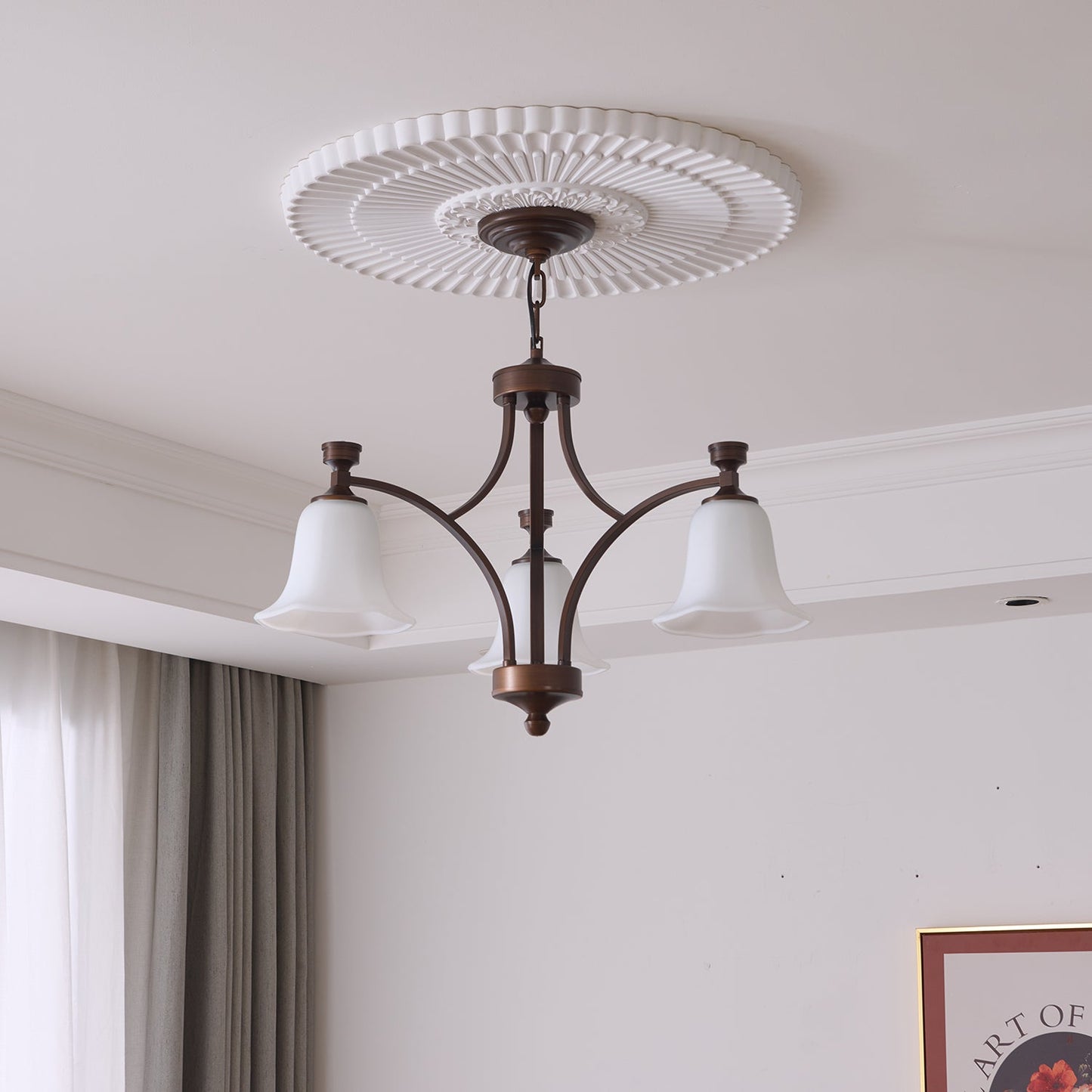 Lucian Bell Chandelier - YIOSI